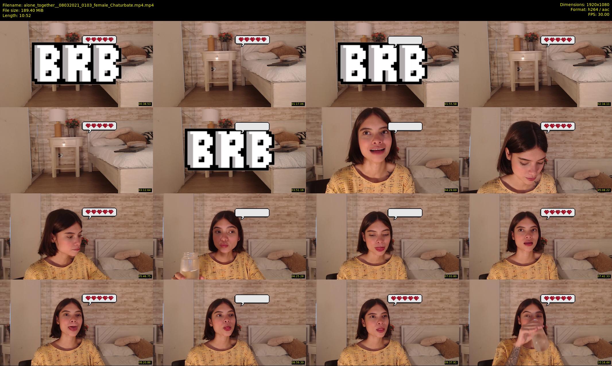 alone_together_ — 11 minute Chaturbate female cam show recording, 1080p, Mar 8, 2021