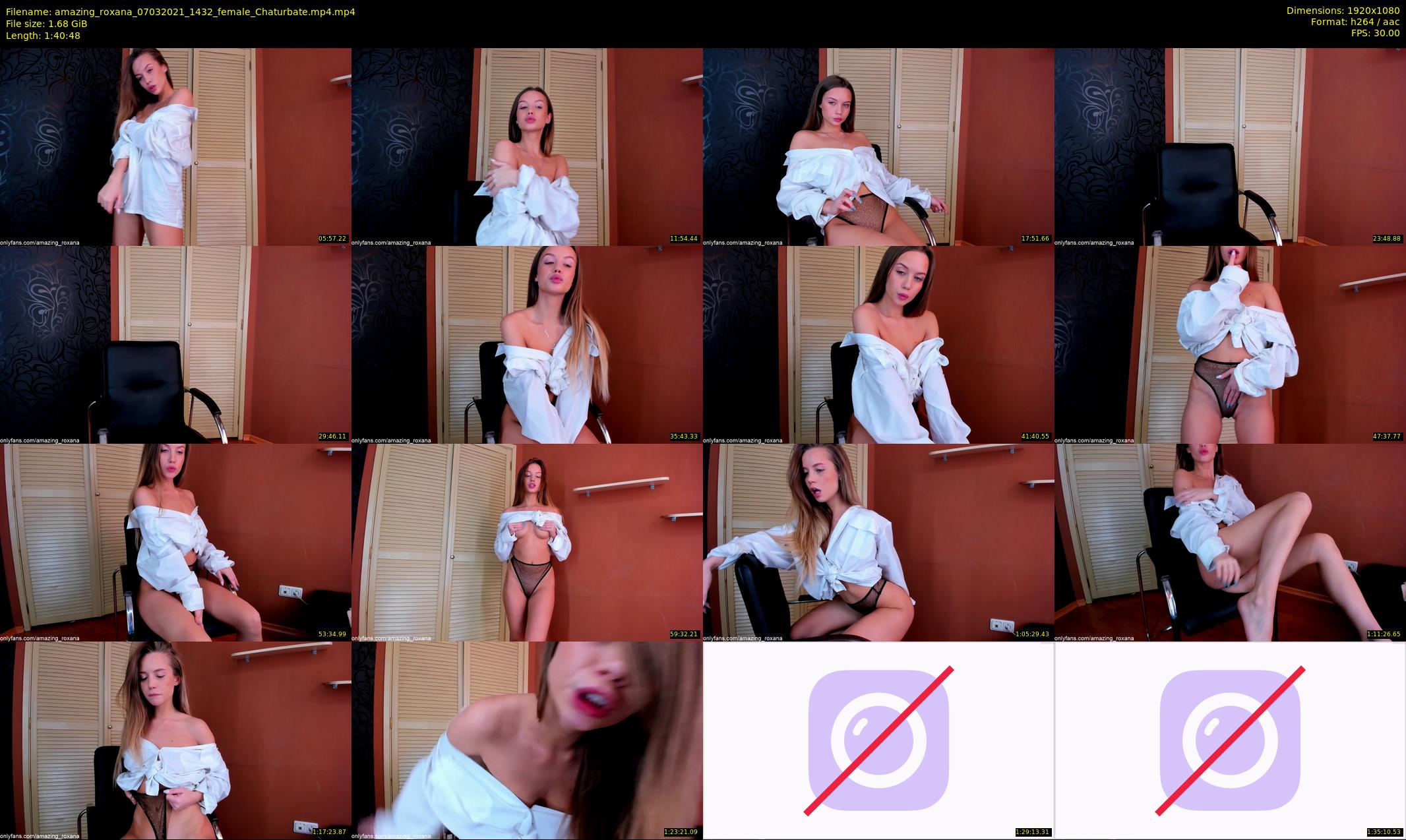 amazing_roxana — 101 minute Chaturbate female cam show recording, 1080p, Mar 7, 2021