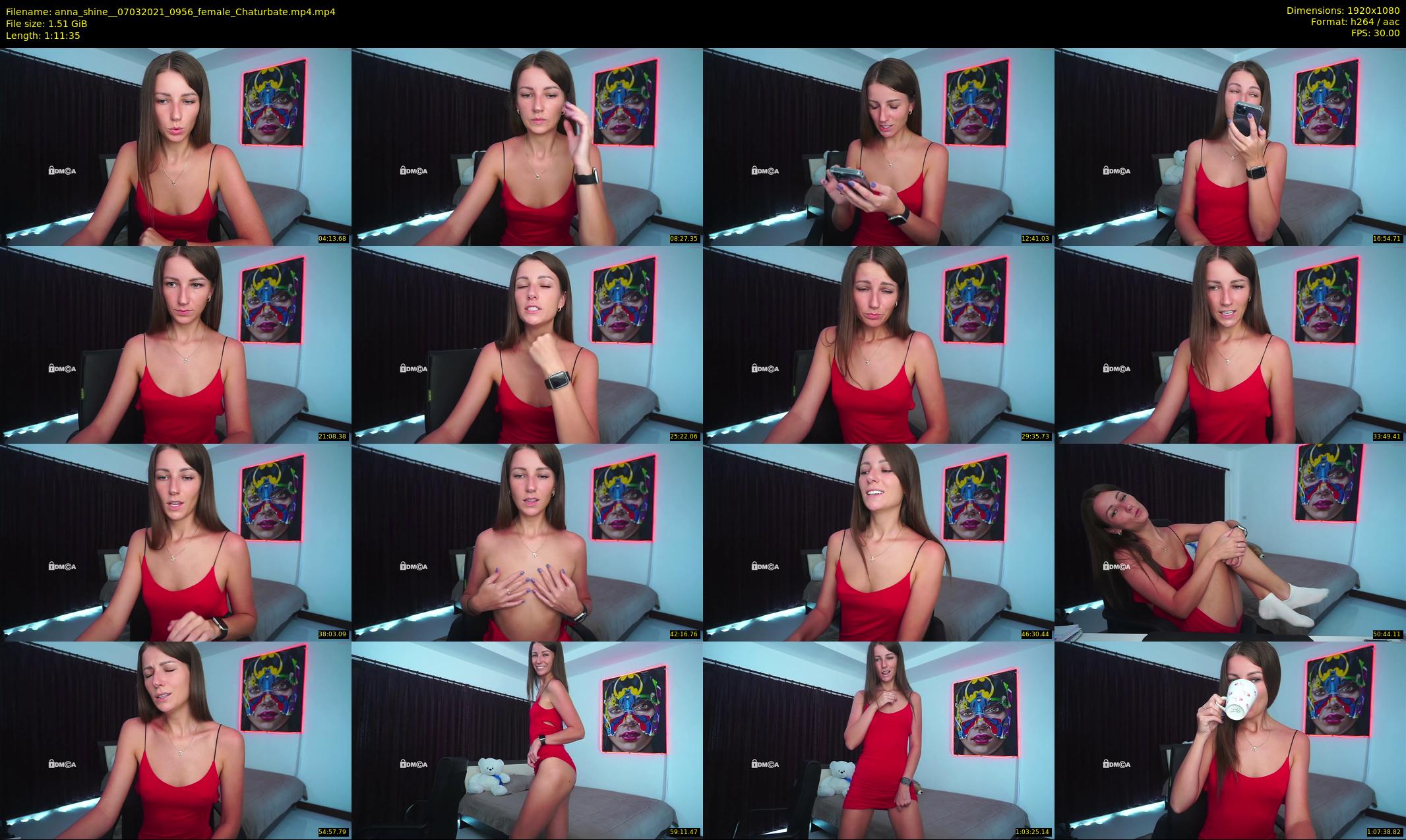 anna_shine_ — 72 minute Chaturbate female cam show recording, 1080p, Mar 7, 2021