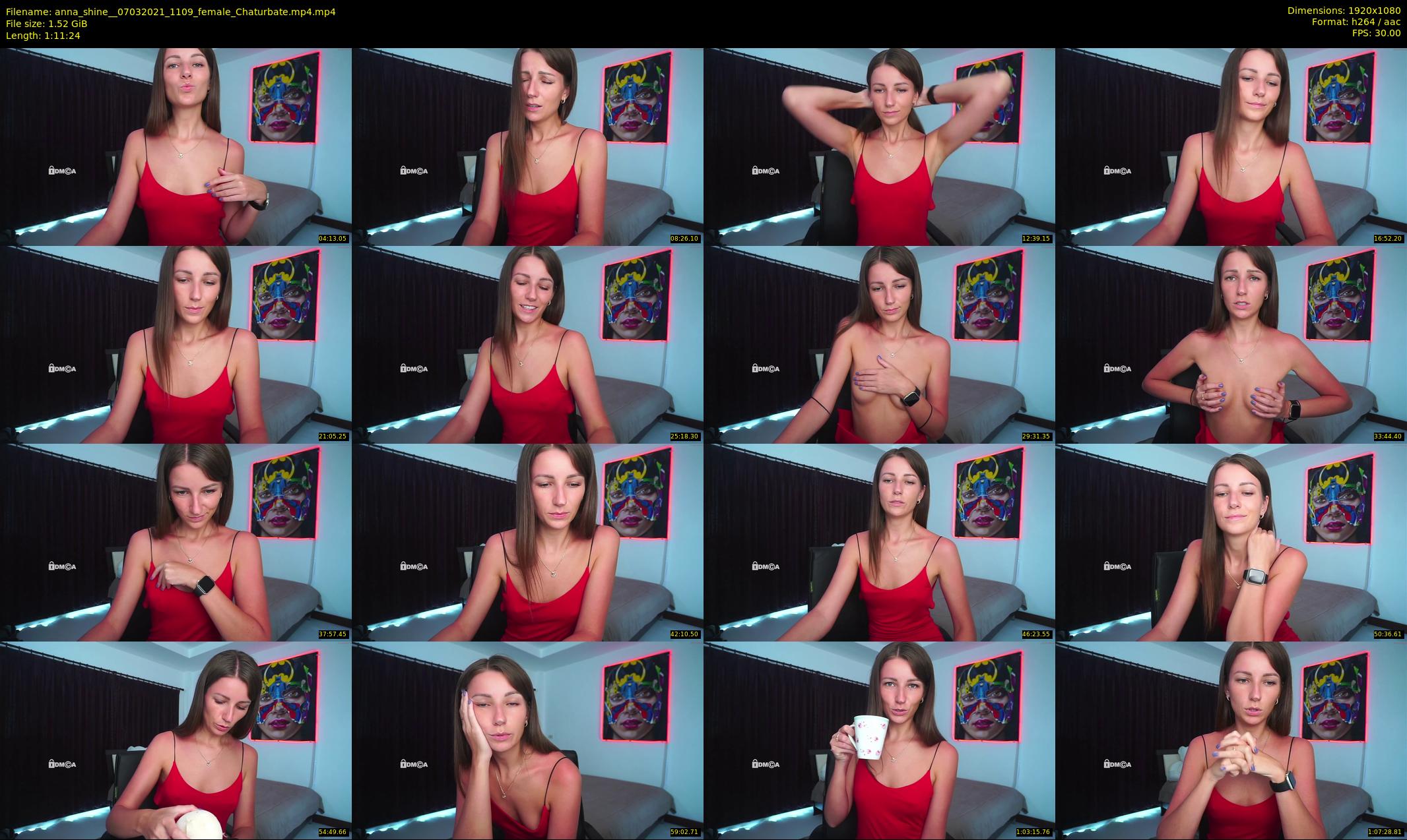 anna_shine_ — 72 minute Chaturbate female cam show recording, 1080p, Mar 7, 2021