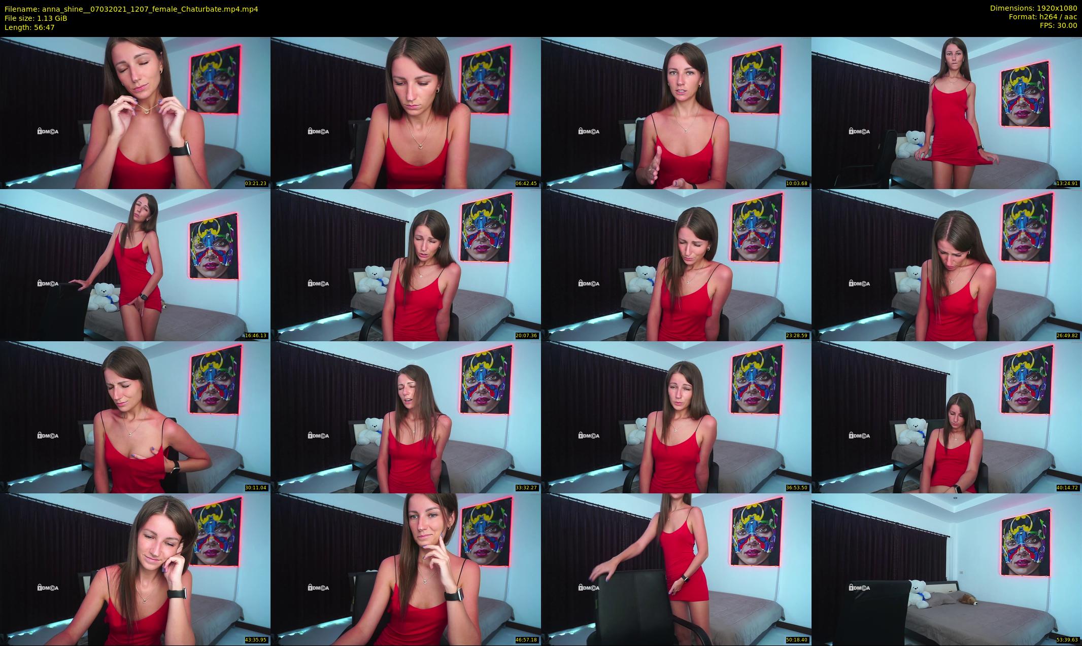 anna_shine_ — 57 minute Chaturbate female cam show recording, 1080p, Mar 7, 2021