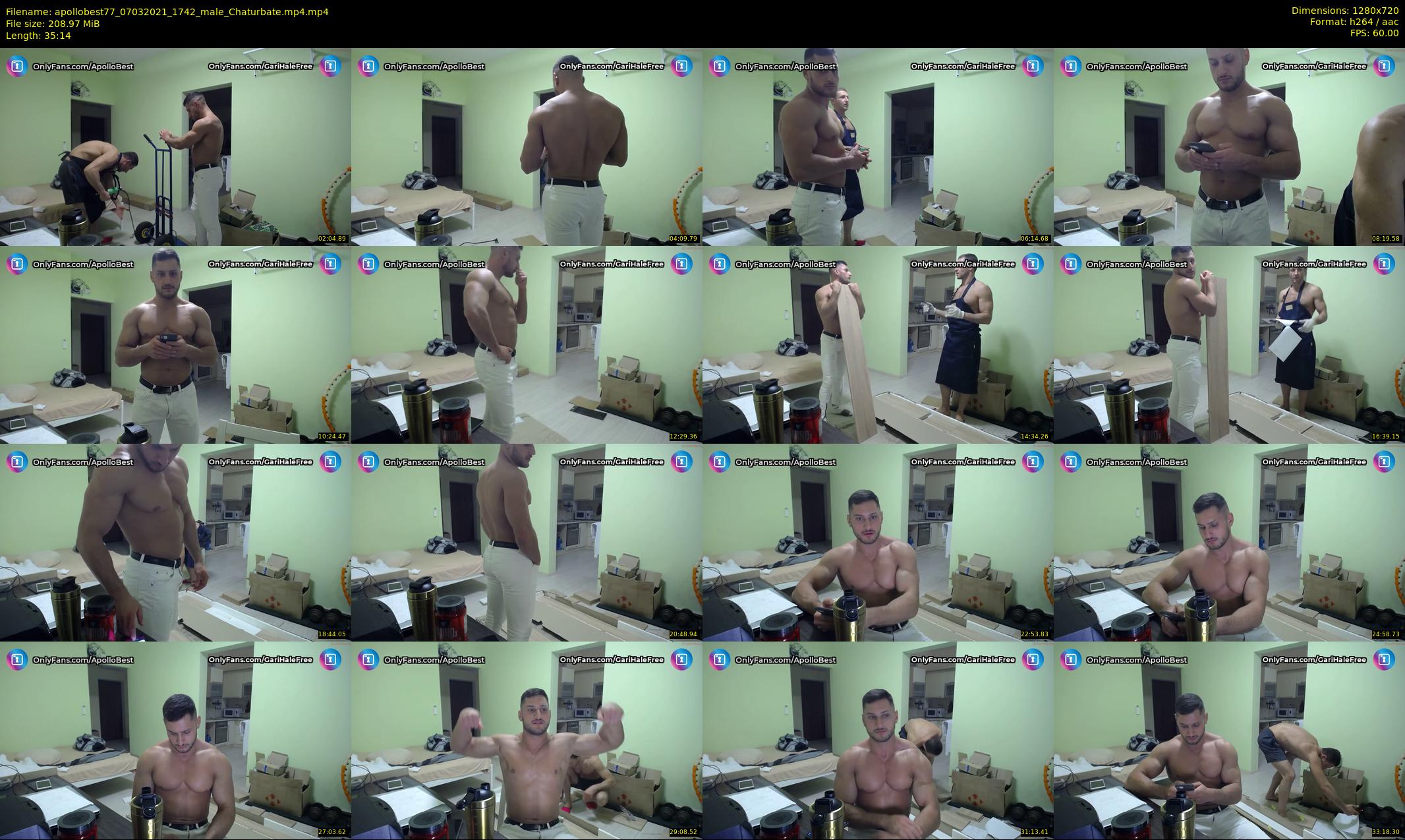apollobest77 — 36 minute Chaturbate male cam show recording, 720p, Mar 7, 2021