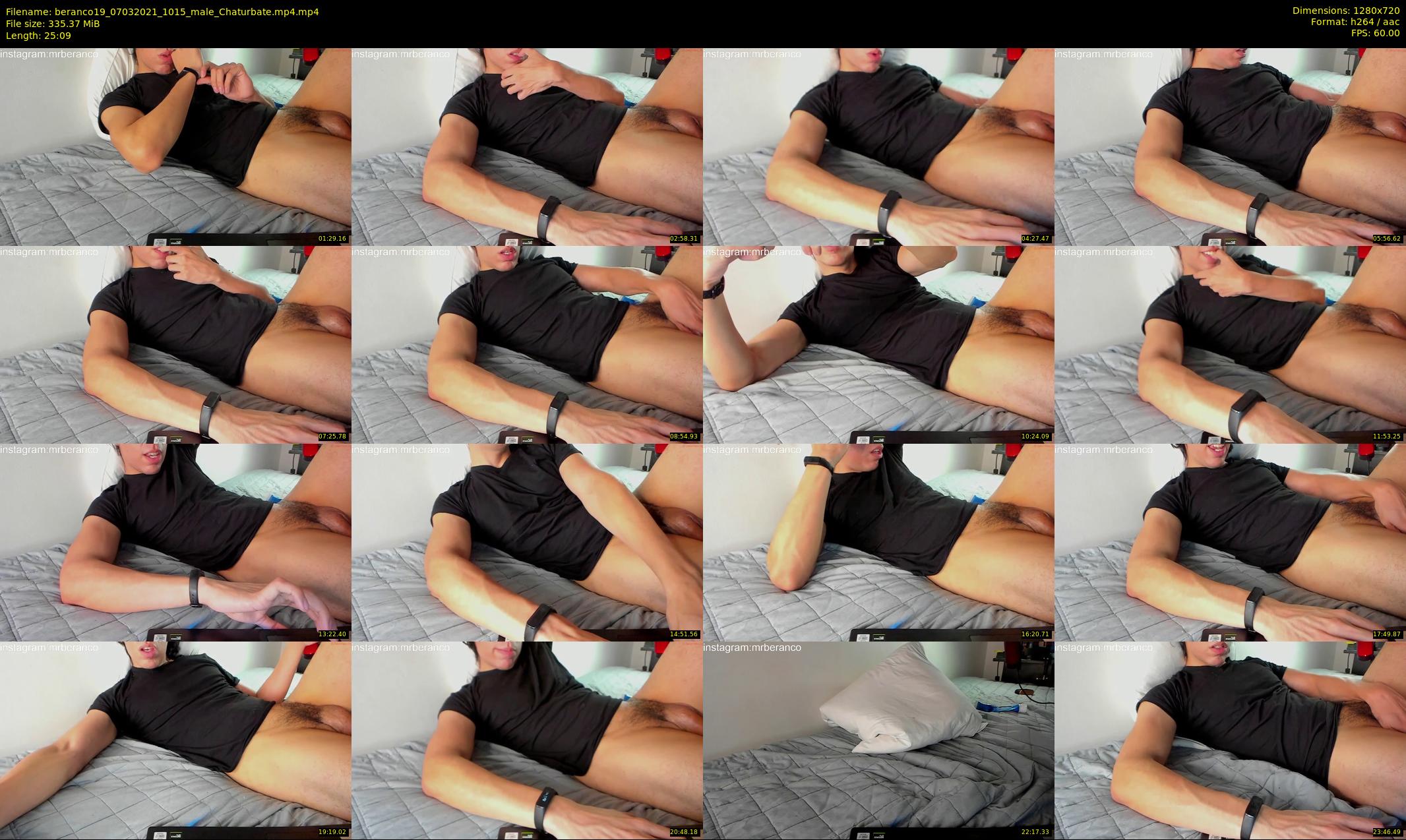 beranco19 — 26 minute Chaturbate male cam show recording, 720p, Mar 7, 2021