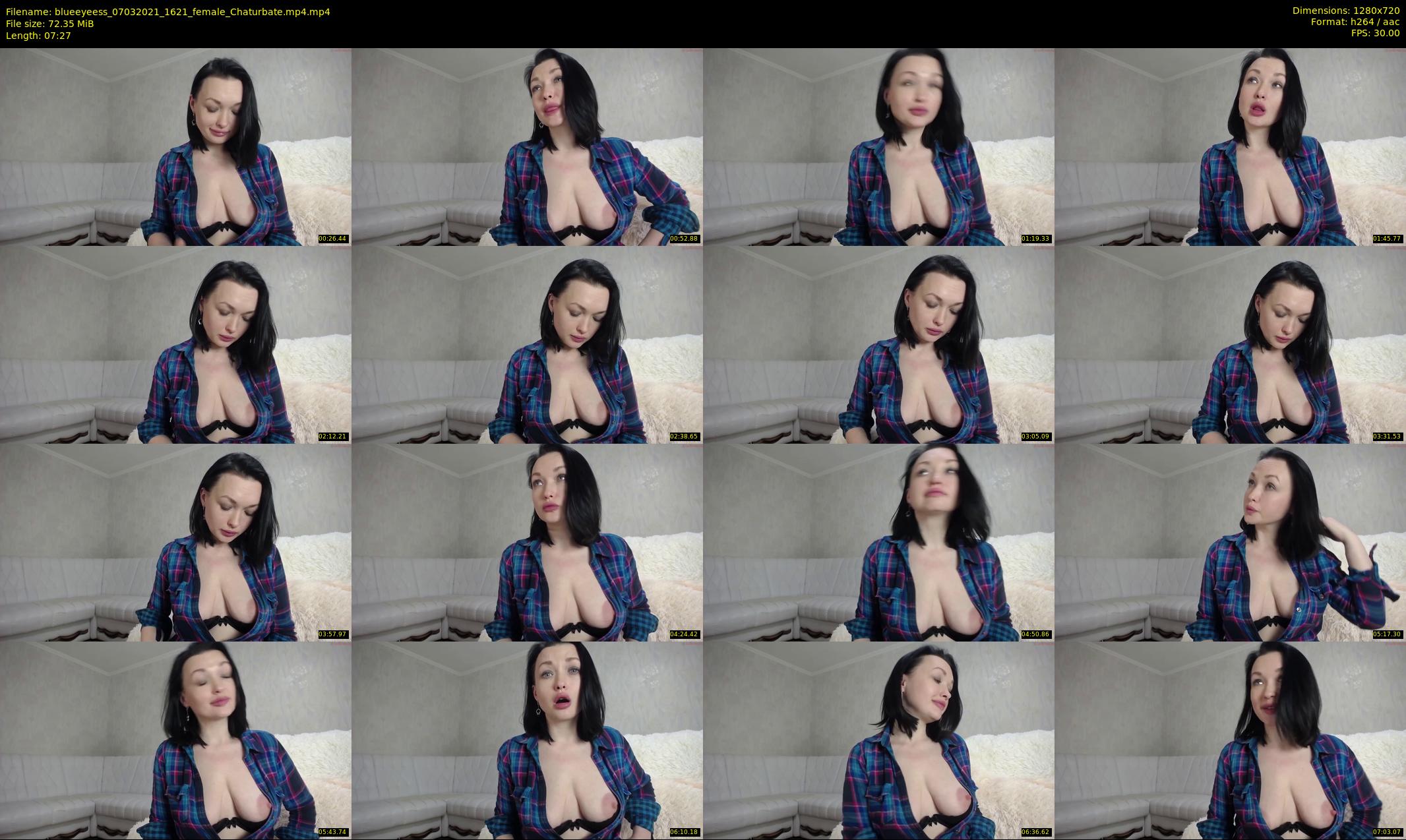 blueeyeess — 8 minute Chaturbate female cam show recording, 720p, Mar 7, 2021