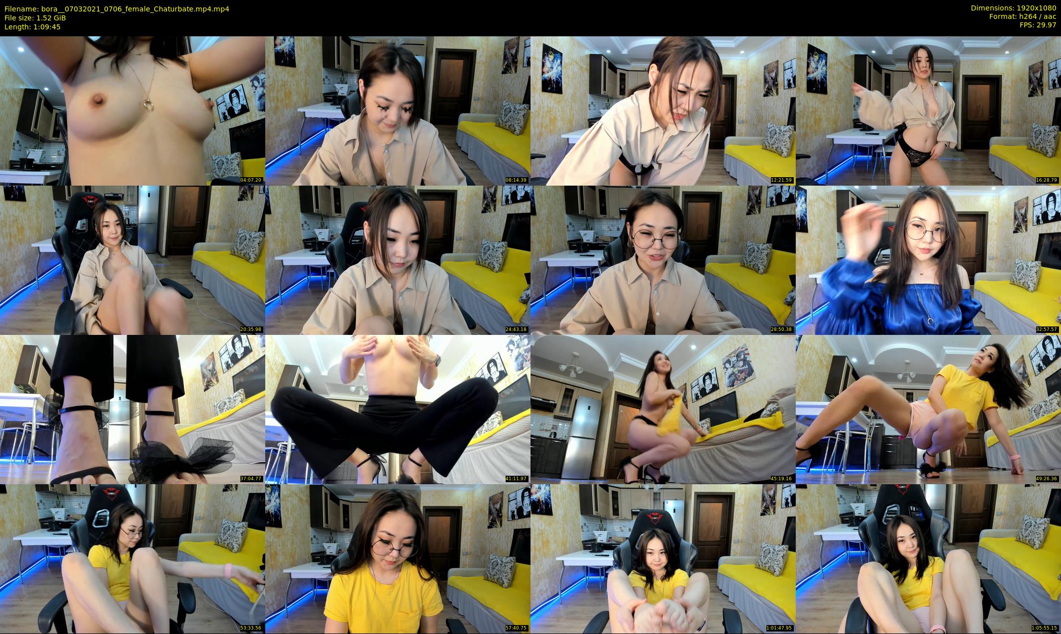 bora_ — 70 minute Chaturbate female cam show recording, 1080p, Mar 7, 2021