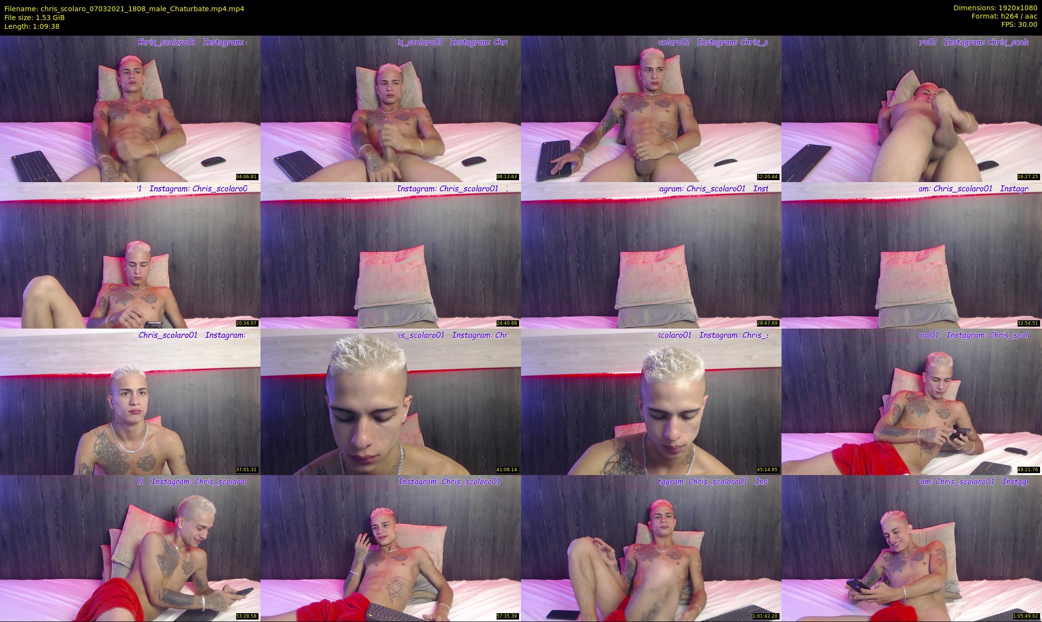 chris_scolaro — 70 minute Chaturbate male cam show recording, 1080p, Mar 7, 2021
