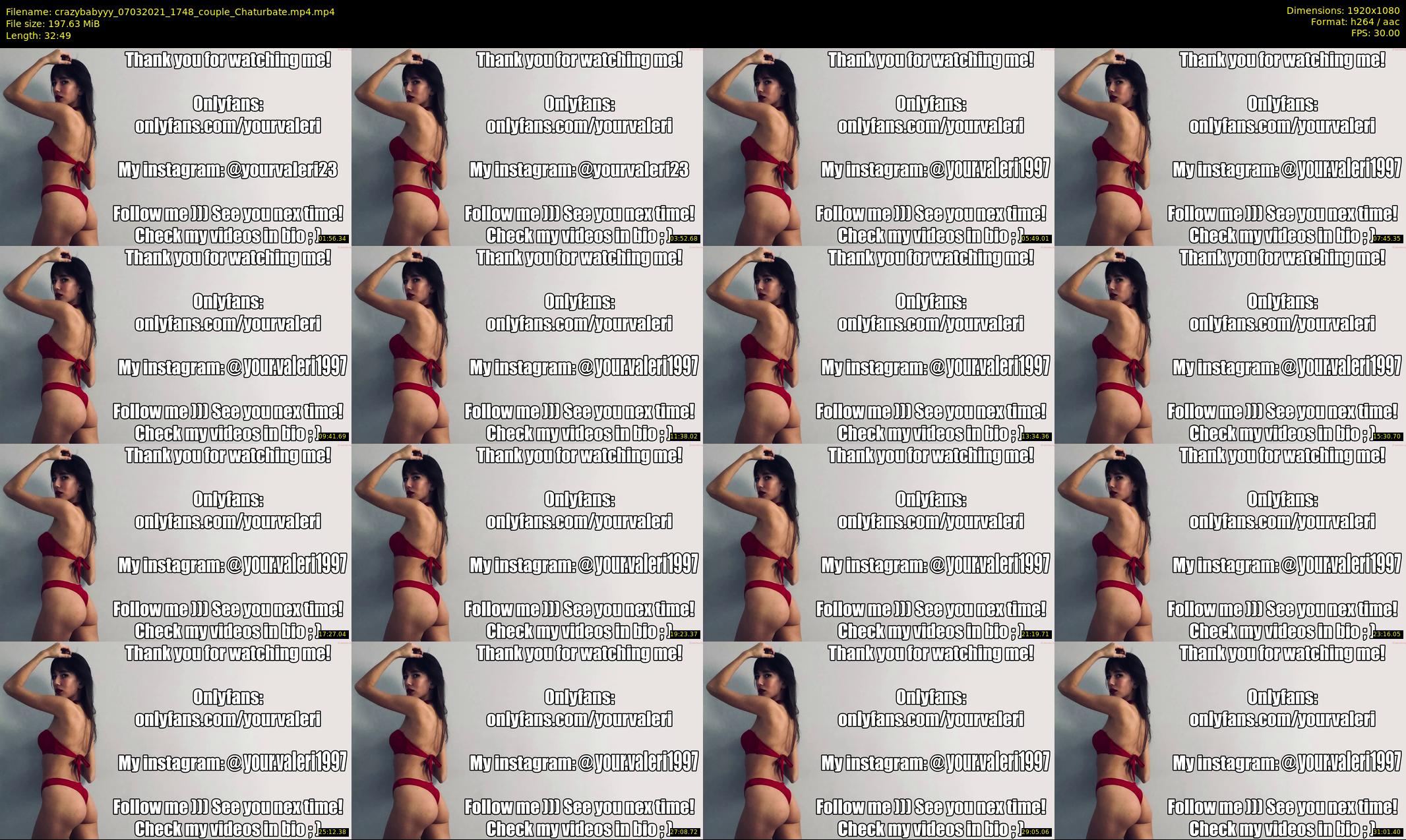 crazybabyyy — 33 minute Chaturbate couple cam show recording, 1080p, Mar 7, 2021