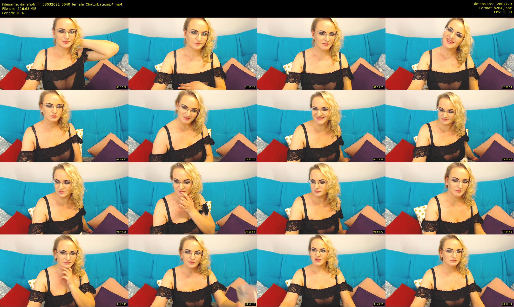 danahotmilf — 11 minute Chaturbate female cam show recording, 720p, Mar 8, 2021