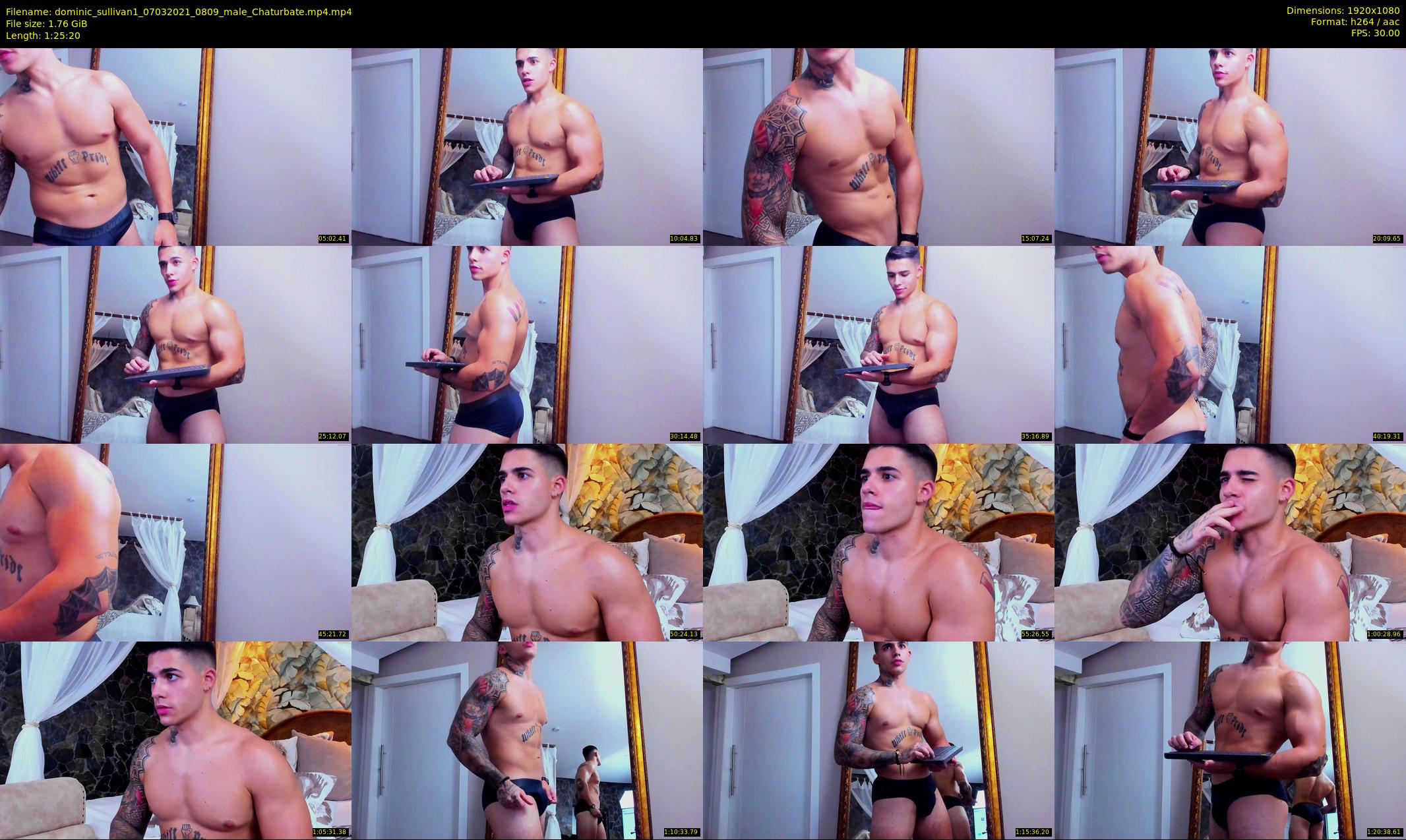 dominic_sullivan1 — 86 minute Chaturbate male cam show recording, 1080p, Mar 7, 2021