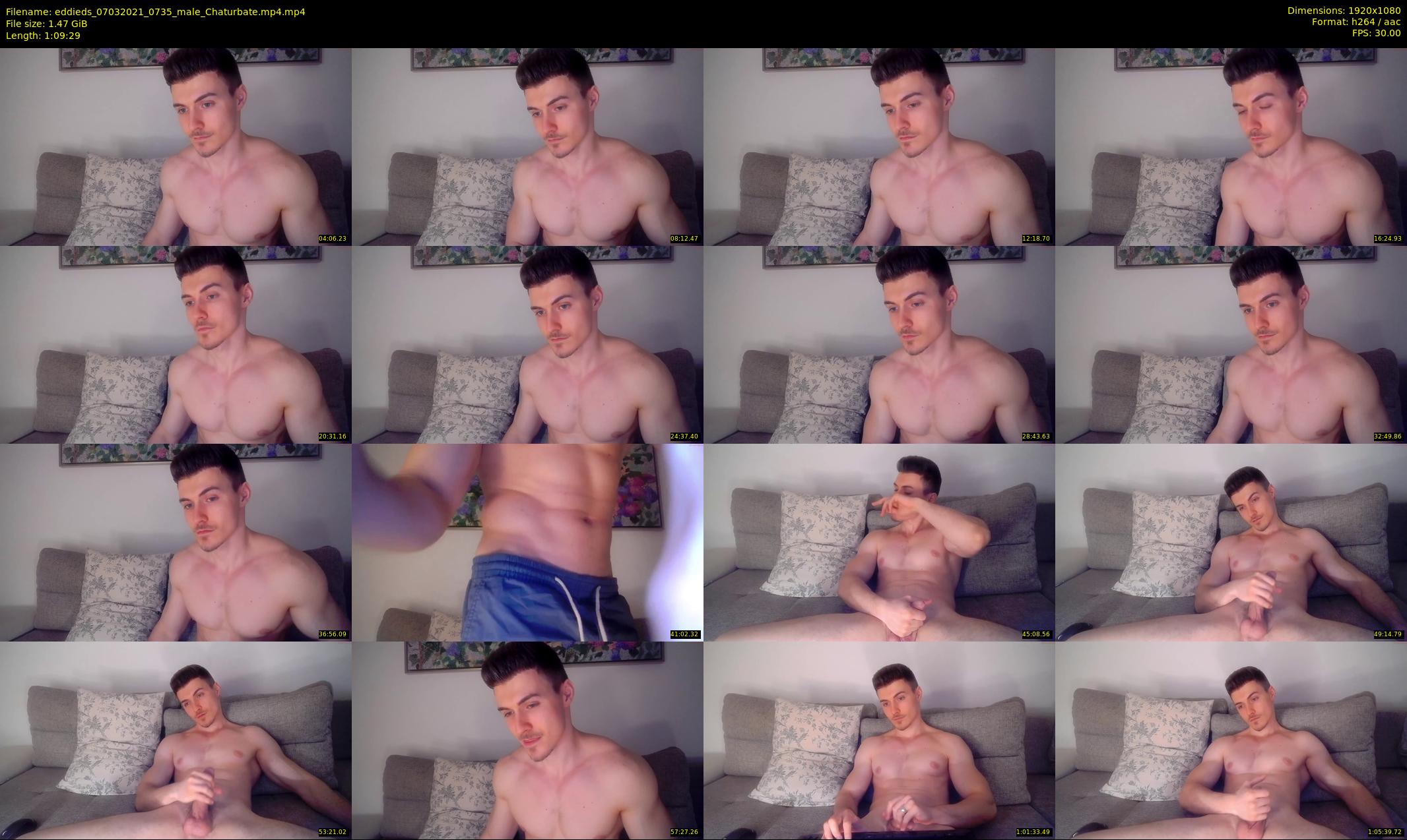 eddieds — 70 minute Chaturbate male cam show recording, 1080p, Mar 7, 2021