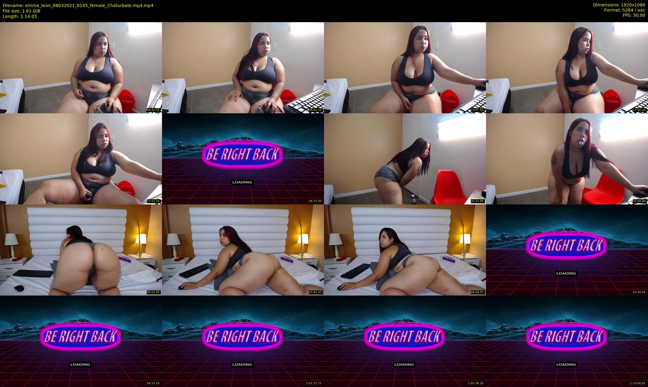 emma_lean — 75 minute Chaturbate female cam show recording, 1080p, Mar 8, 2021