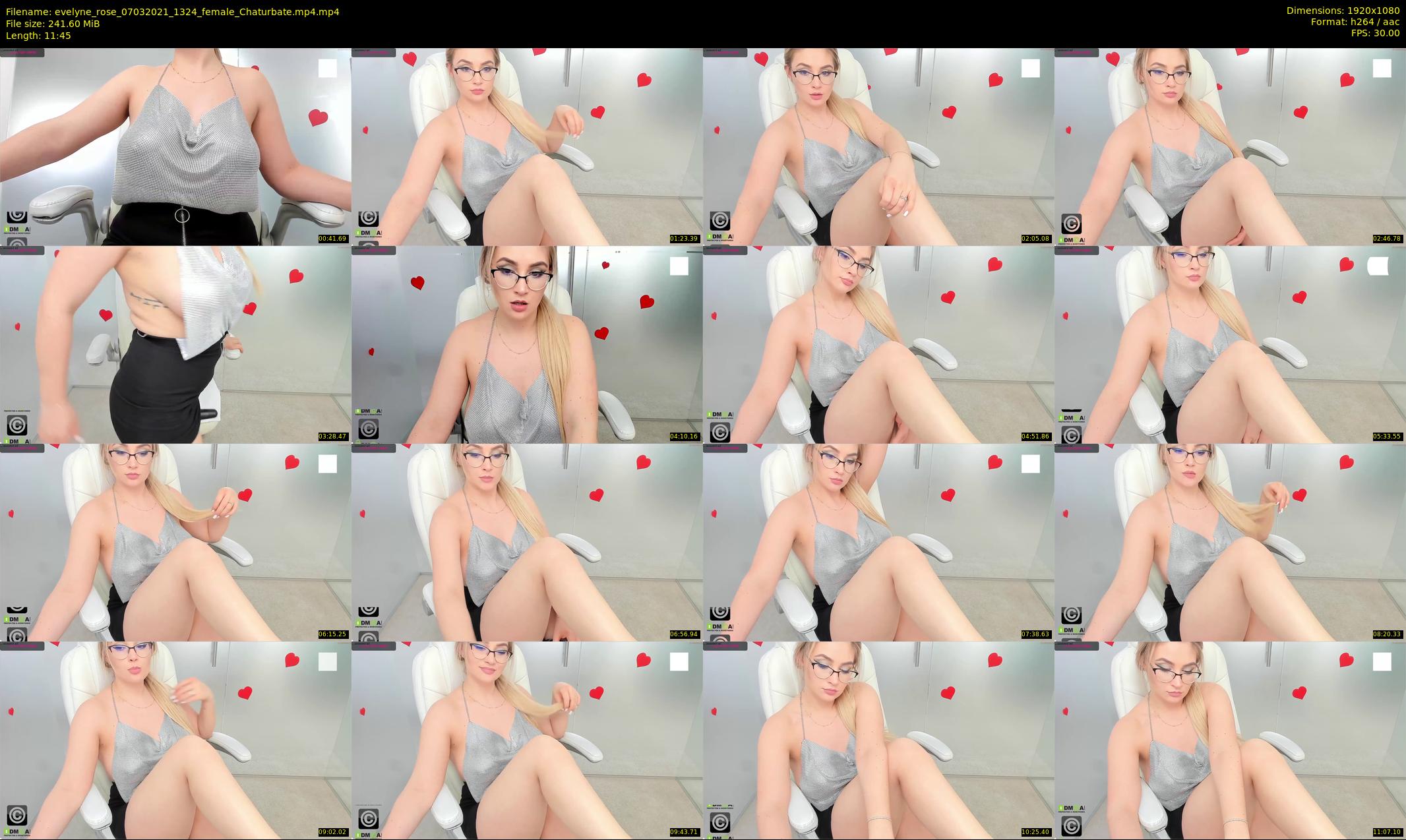 evelyne_rose — 12 minute Chaturbate female cam show recording, 1080p, Mar 7, 2021
