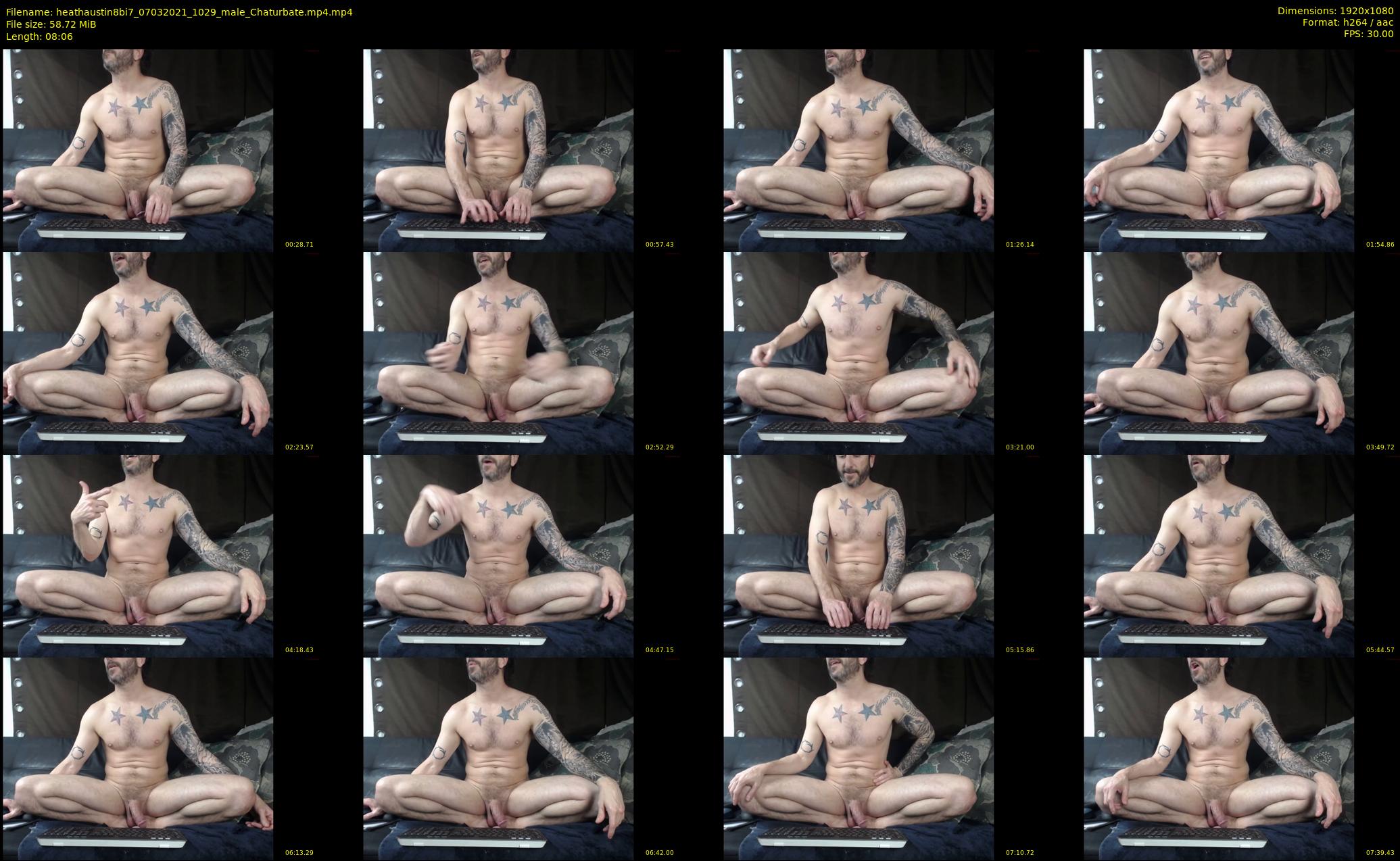 heathaustin8bi7 — 9 minute Chaturbate male cam show recording, 1080p, Mar 7, 2021