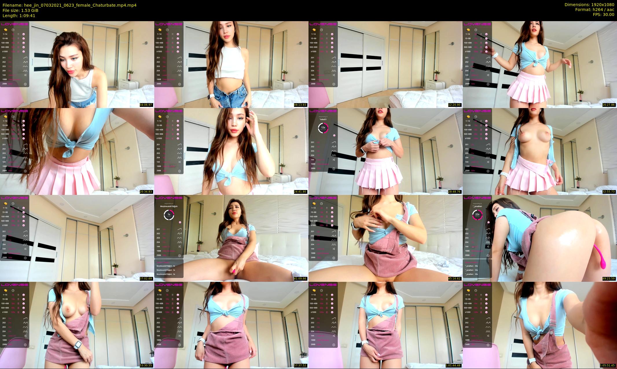 hee_jin — 70 minute Chaturbate female cam show recording, 1080p, Mar 7, 2021
