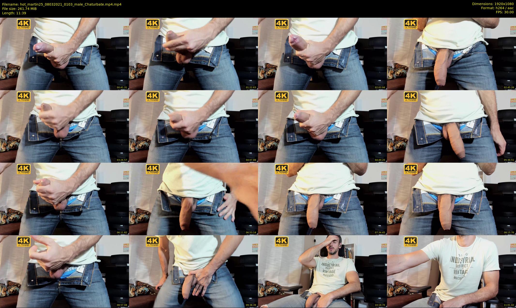 hot_martin25 — 12 minute Chaturbate male cam show recording, 1080p, Mar 8, 2021