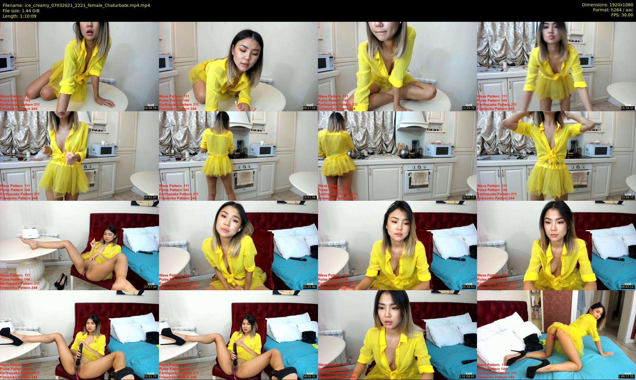 ice_creamy — 71 minute Chaturbate female cam show recording, 1080p, Mar 7, 2021