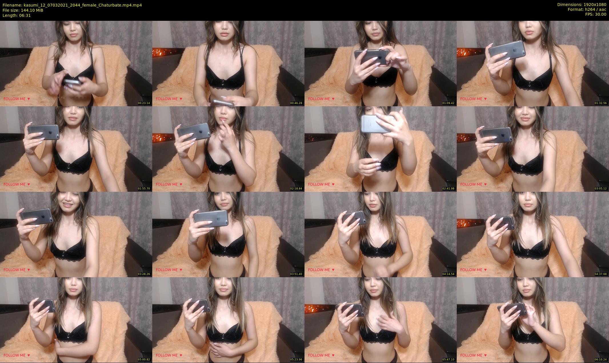 kasumi_12 — 7 minute Chaturbate female cam show recording, 1080p, Mar 7, 2021