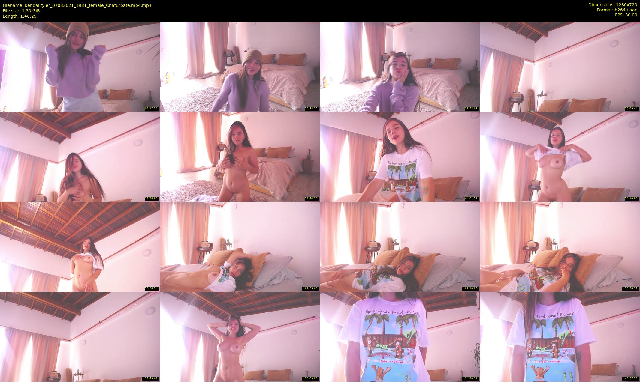 kendalltyler — 107 minute Chaturbate female cam show recording, 720p, Mar 7, 2021
