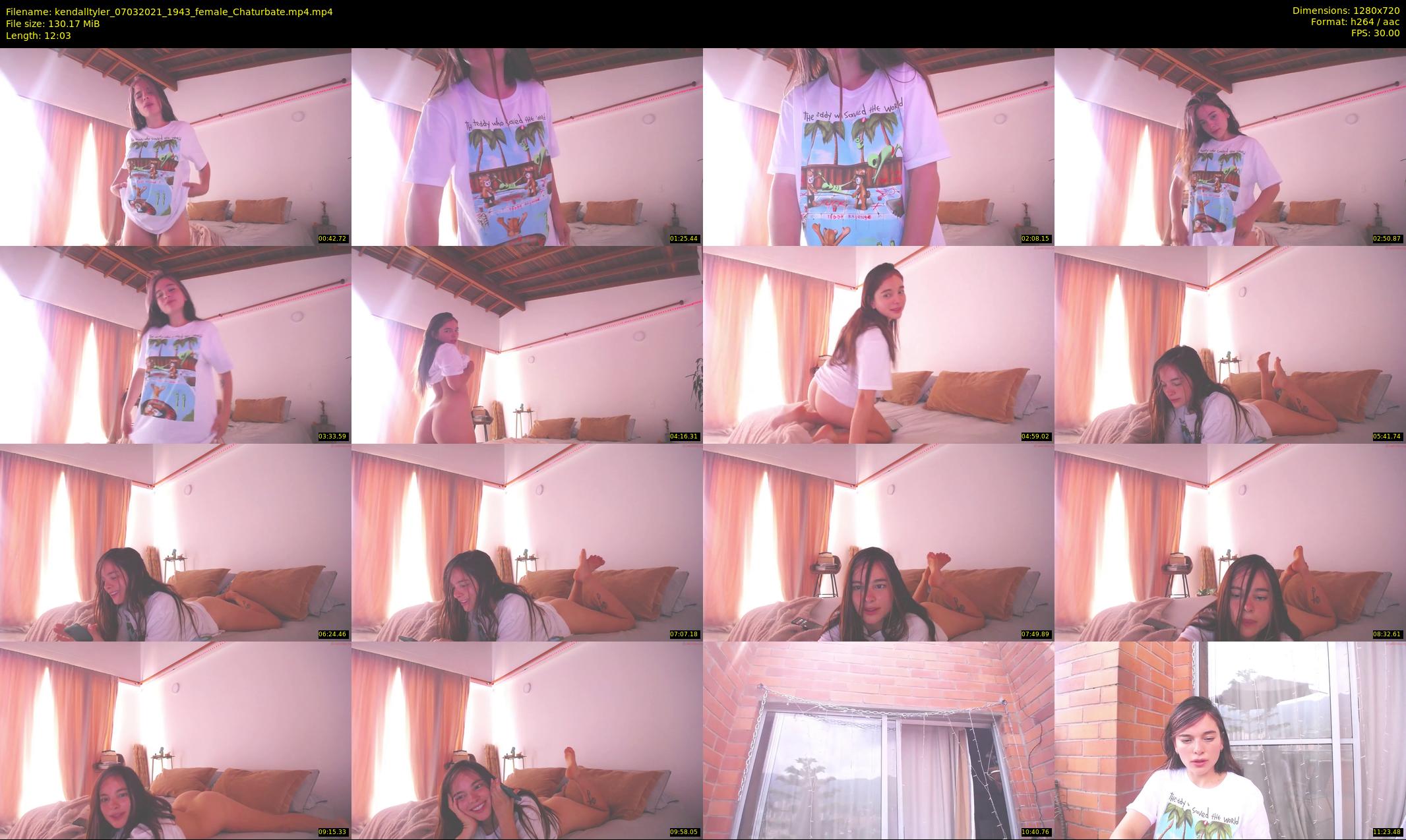 kendalltyler — 13 minute Chaturbate female cam show recording, 720p, Mar 7, 2021