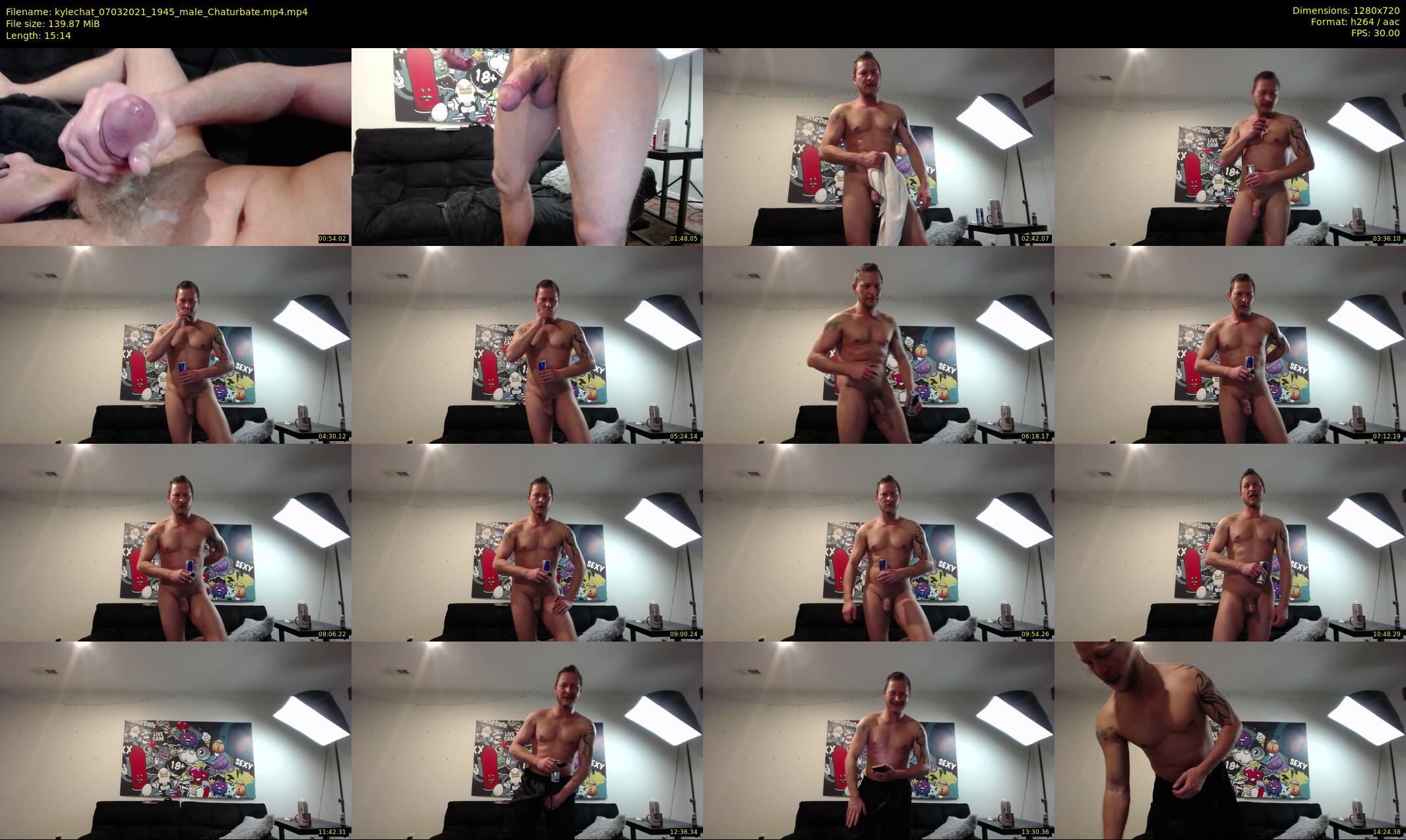 kylechat — 16 minute Chaturbate male cam show recording, 720p, Mar 7, 2021