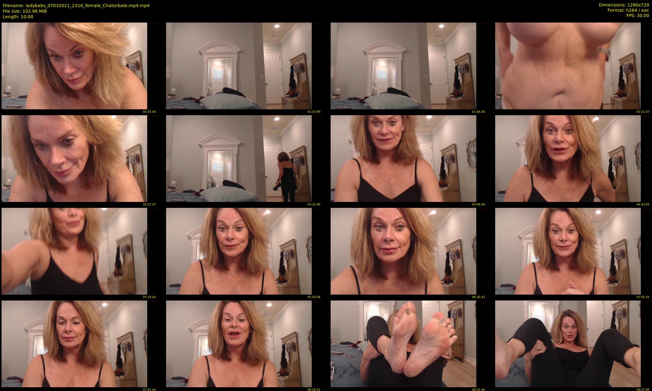 ladybabs — 10 minute Chaturbate female cam show recording, 720p, Mar 7, 2021