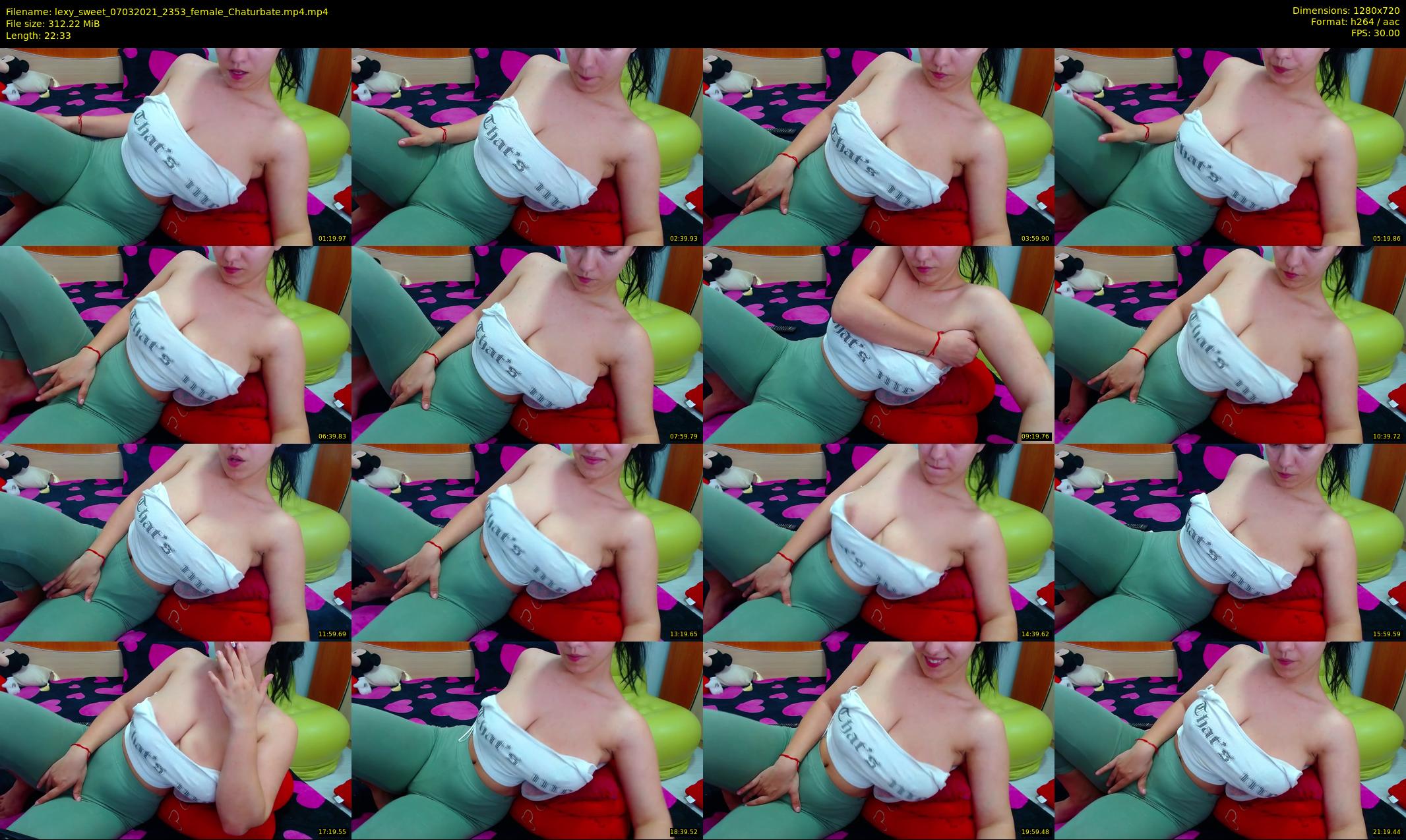 lexy_sweet — 23 minute Chaturbate female cam show recording, 720p, Mar 7, 2021