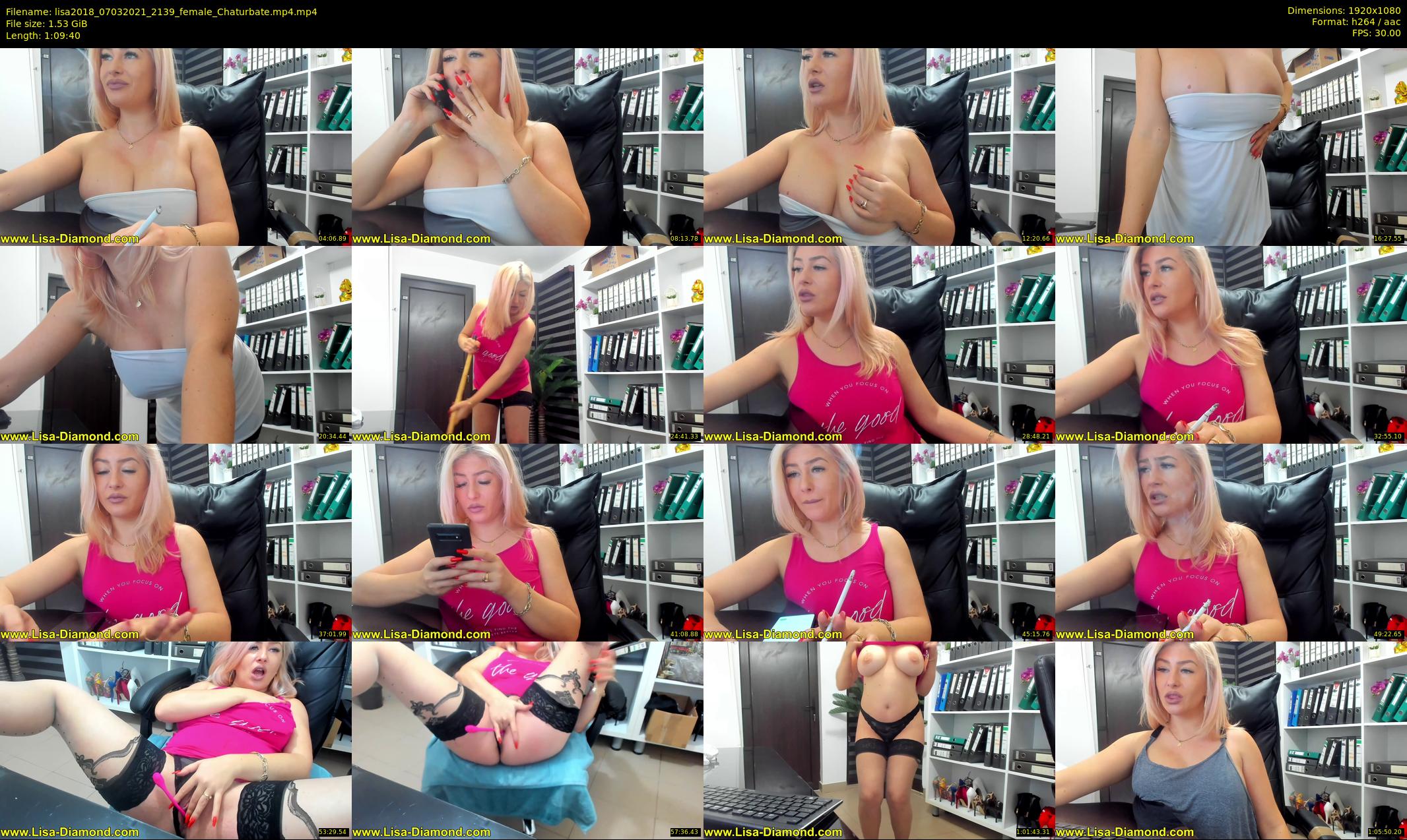 lisa2018 — 70 minute Chaturbate female cam show recording, 1080p, Mar 7, 2021