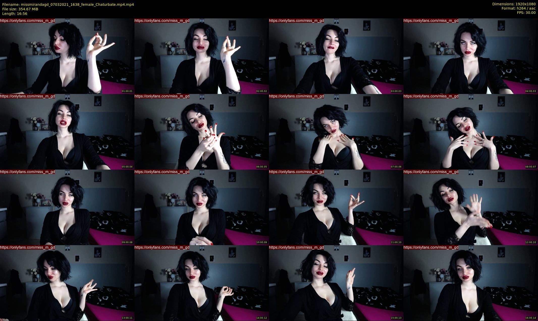 missmirandagd — 17 minute Chaturbate female cam show recording, 1080p, Mar 7, 2021