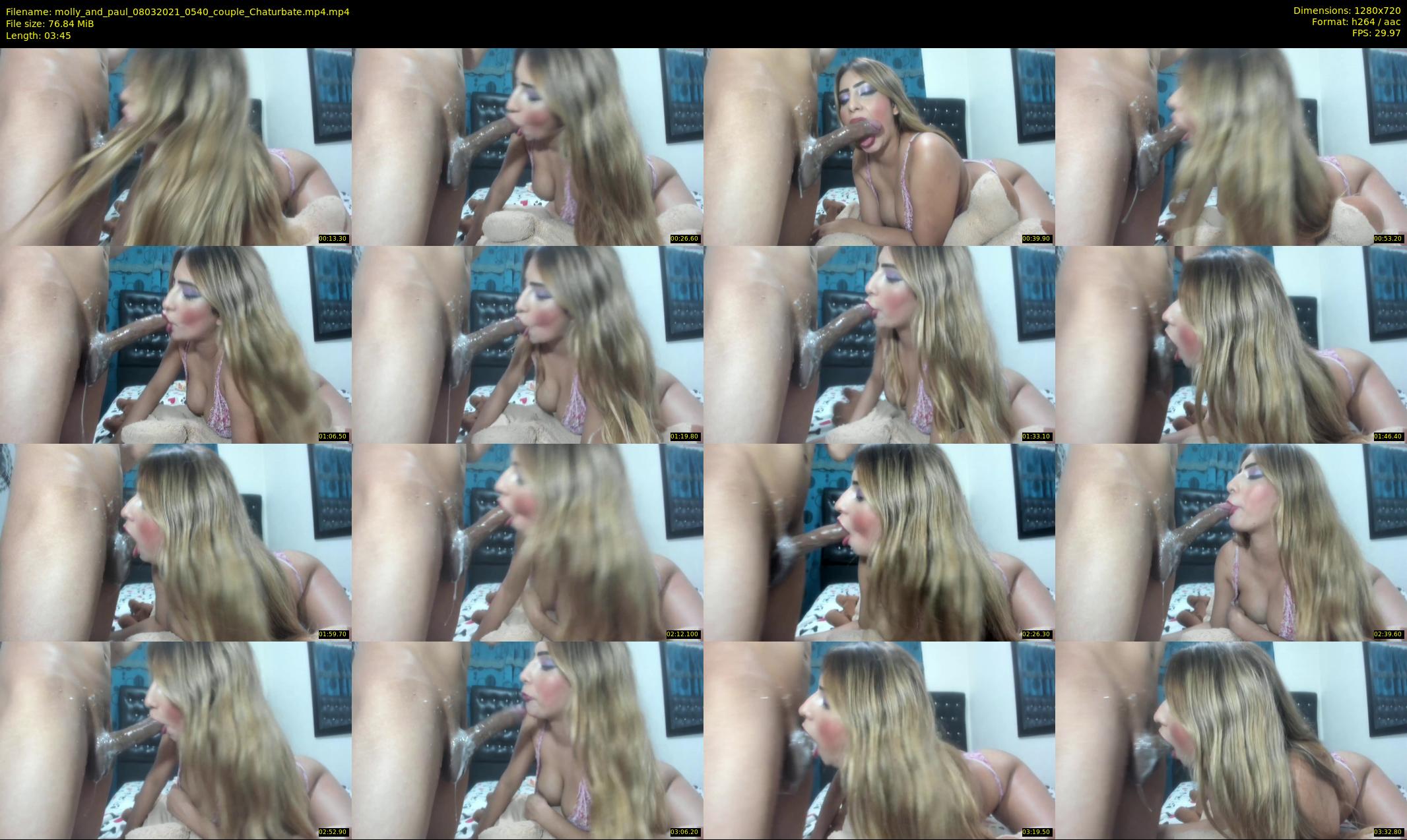 molly_and_paul — 4 minute Chaturbate couple cam show recording, 720p, Mar 8, 2021