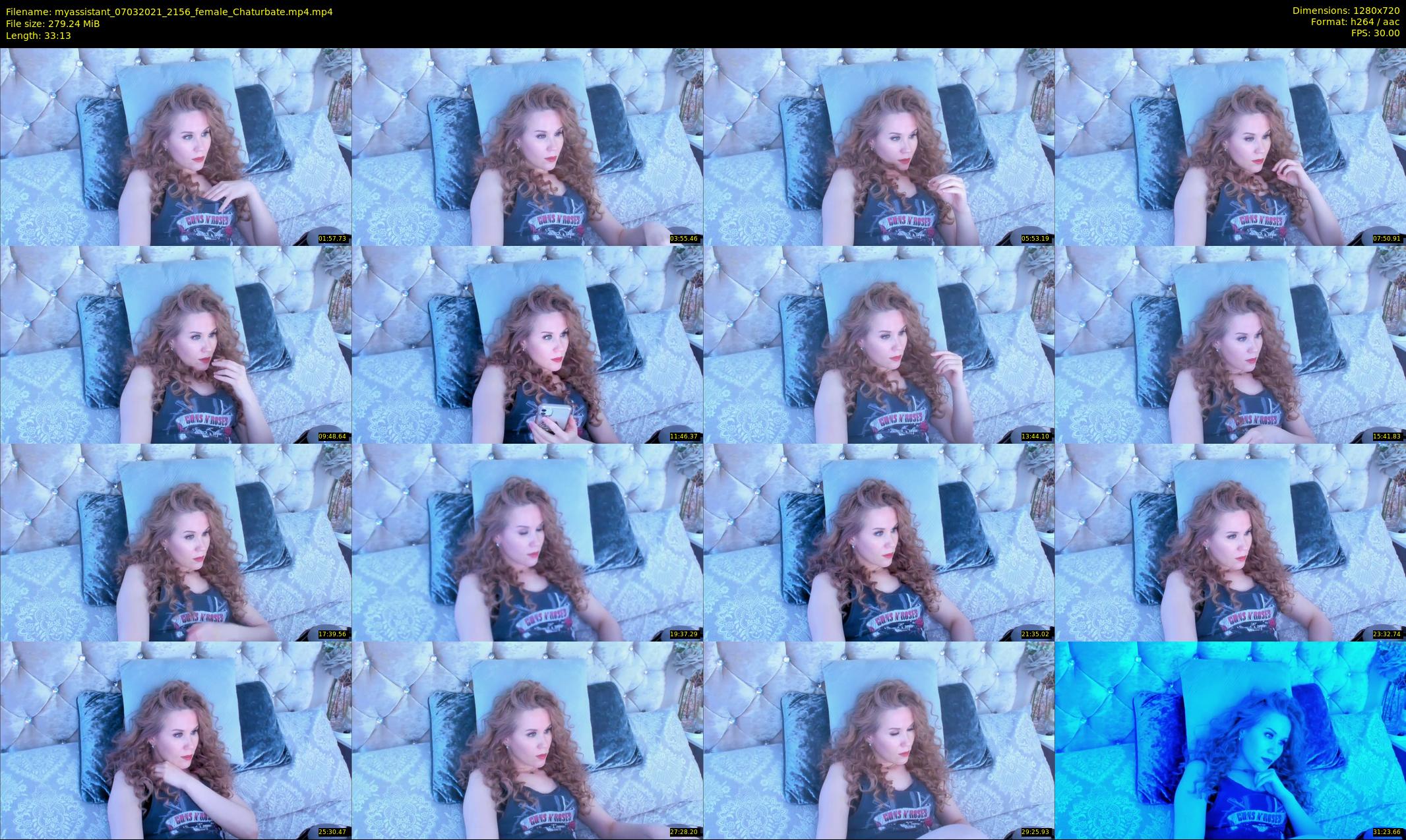 myassistant — 34 minute Chaturbate female cam show recording, 720p, Mar 7, 2021
