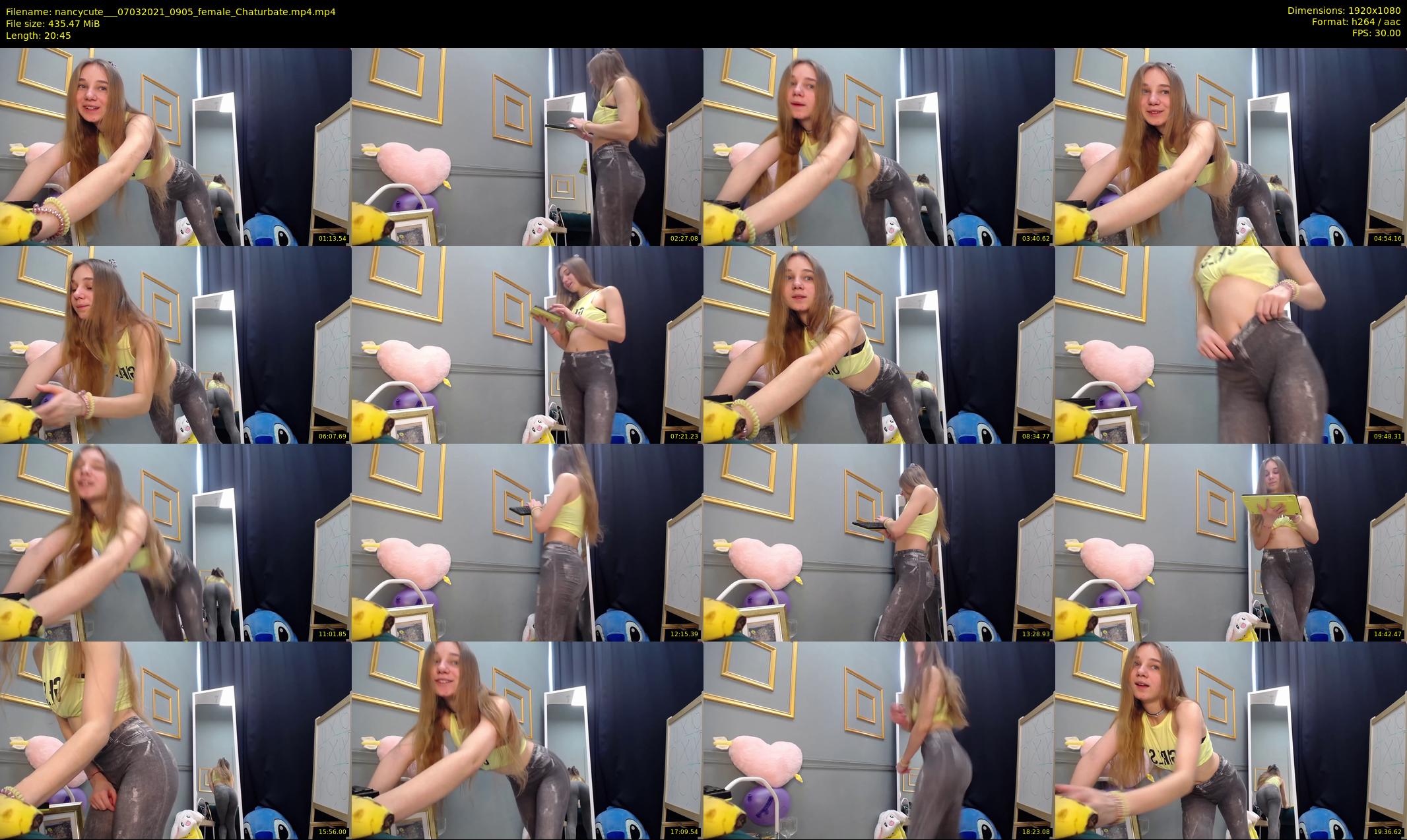 nancycute__ — 21 minute Chaturbate female cam show recording, 1080p, Mar 7, 2021