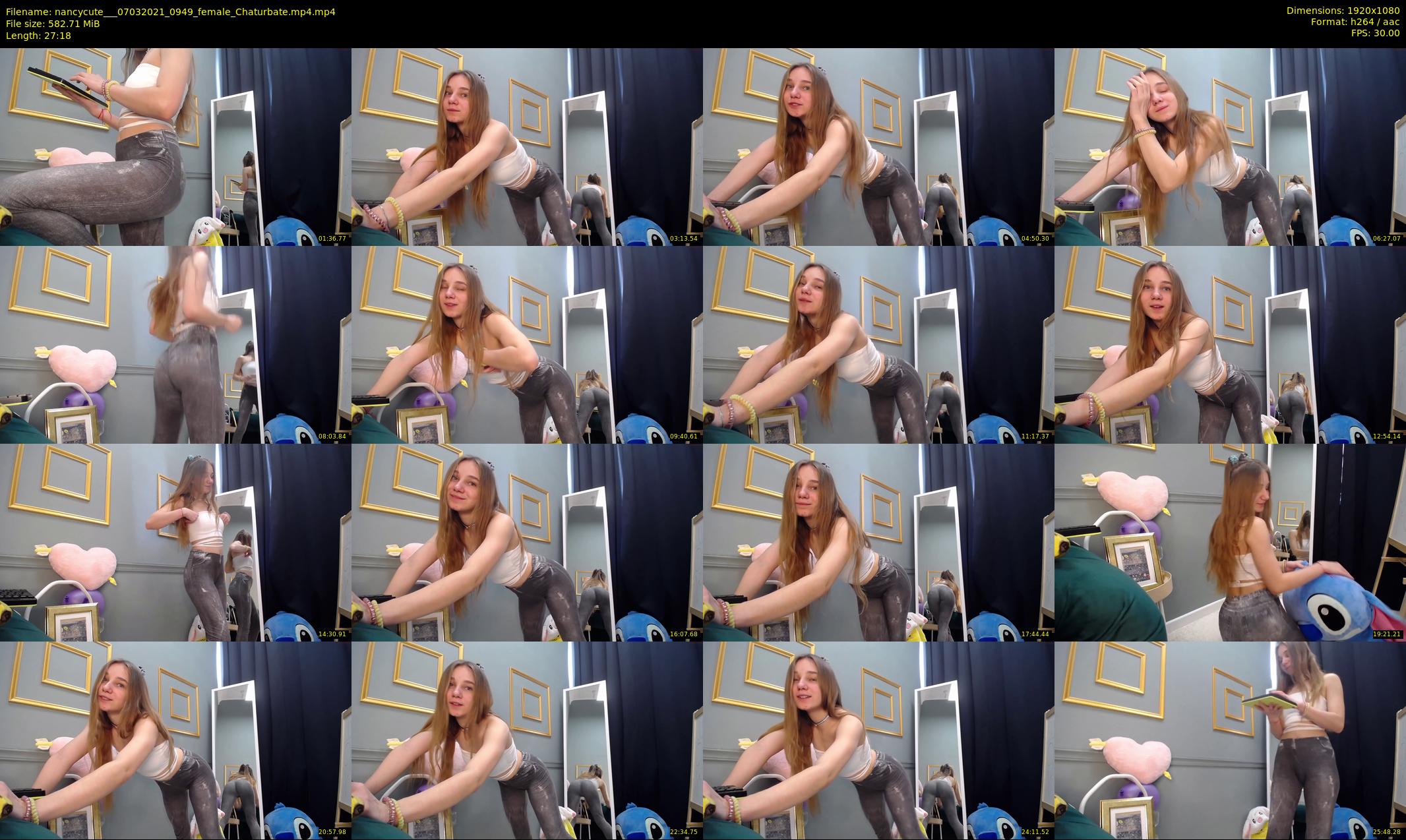 nancycute__ — 28 minute Chaturbate female cam show recording, 1080p, Mar 7, 2021