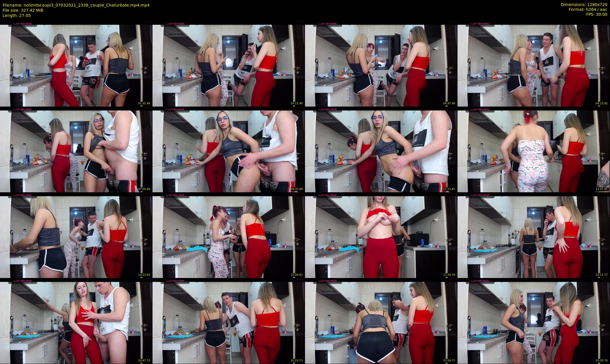nolimitscoupl3 — 28 minute Chaturbate couple cam show recording, 720p, Mar 7, 2021