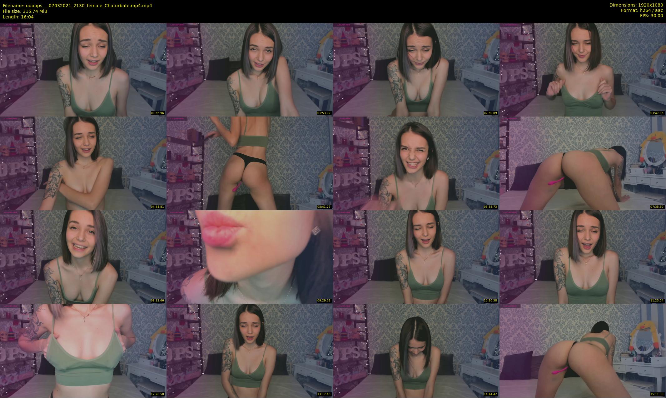 oooops__ — 17 minute Chaturbate female cam show recording, 1080p, Mar 7, 2021