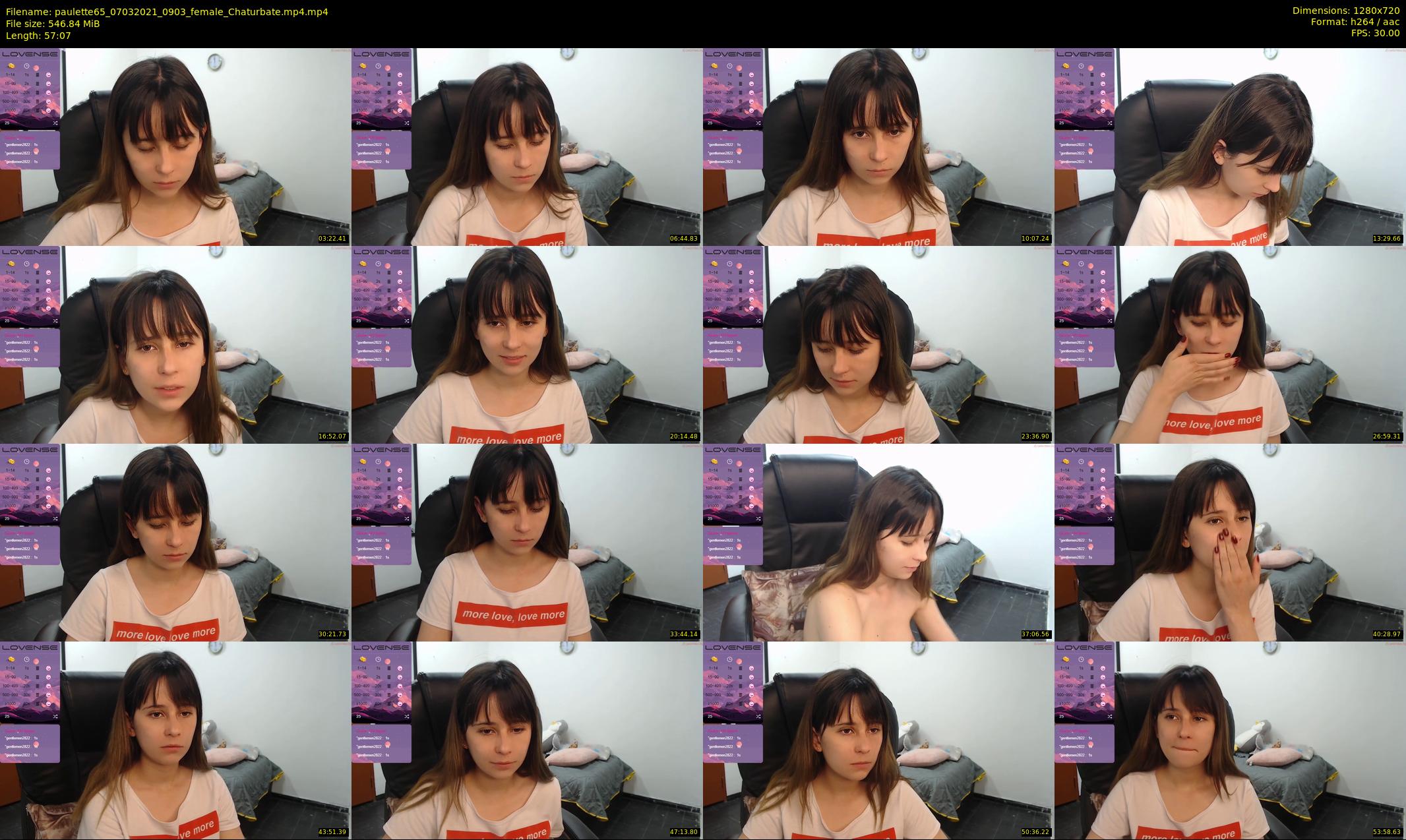 paulette65 — 58 minute Chaturbate female cam show recording, 720p, Mar 7, 2021