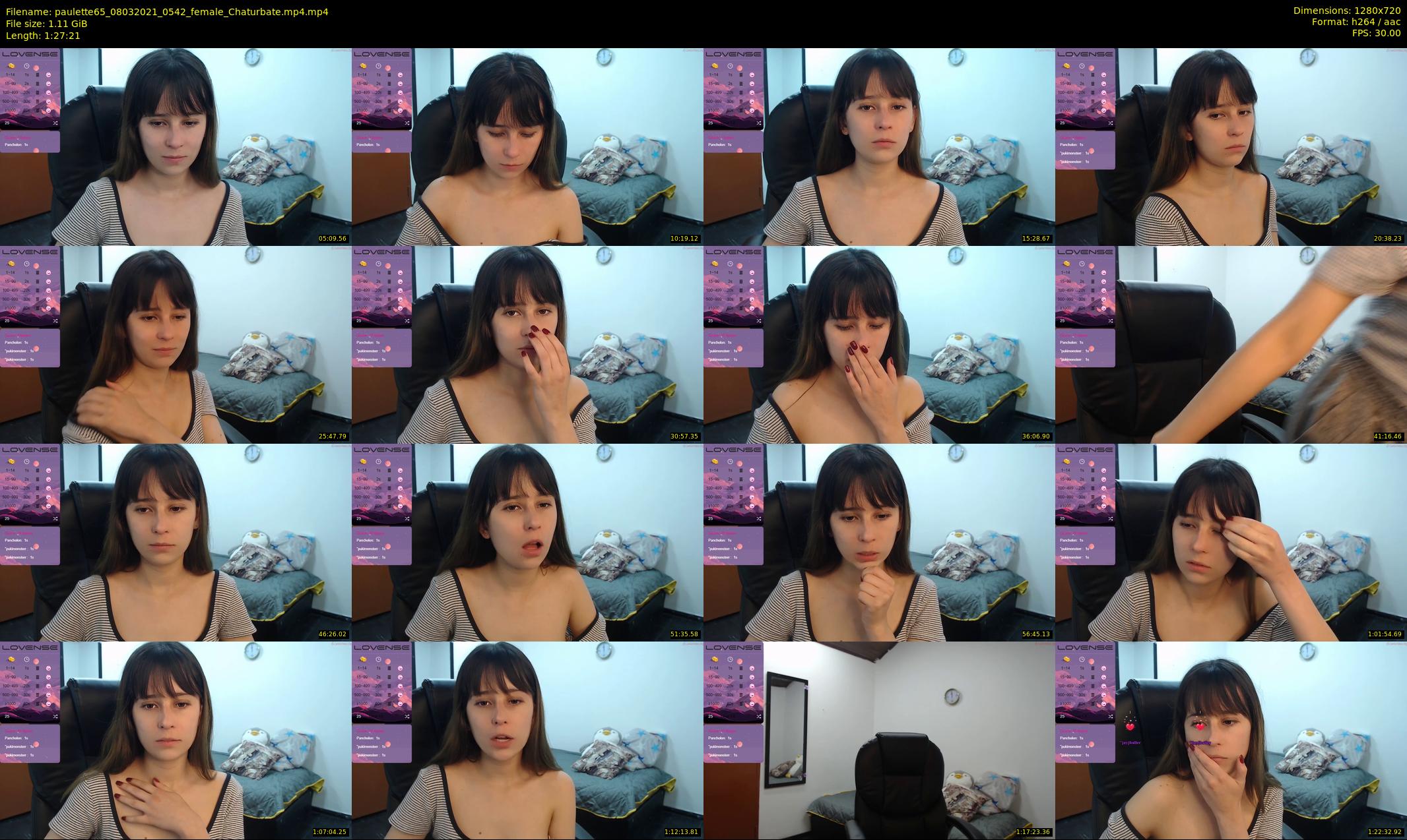 paulette65 — 88 minute Chaturbate female cam show recording, 720p, Mar 8, 2021
