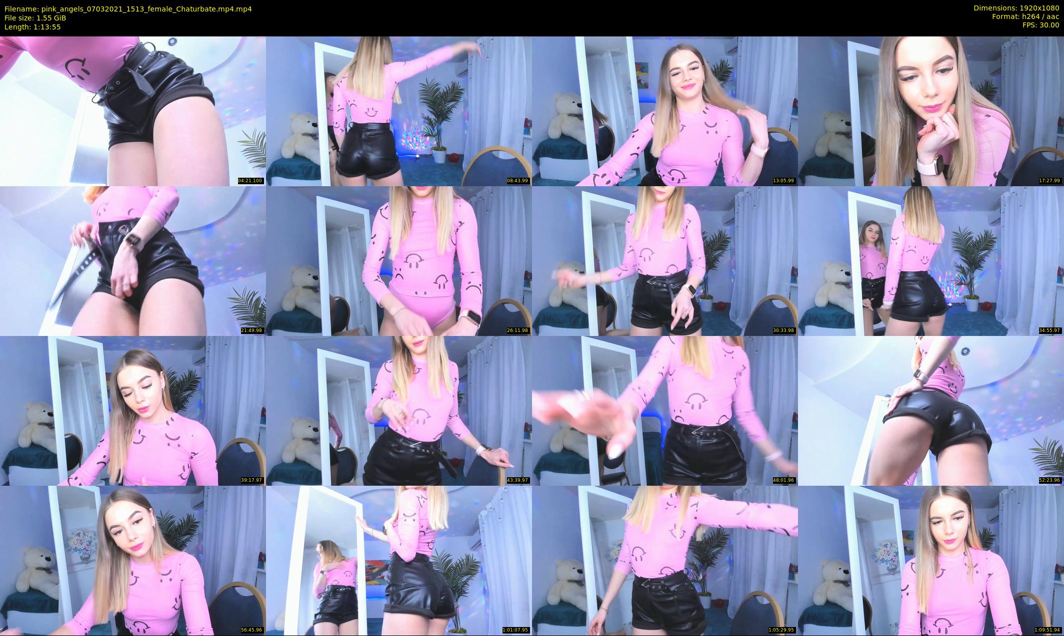 pink_angels — 74 minute Chaturbate couple cam show recording, 1080p, Mar 7, 2021