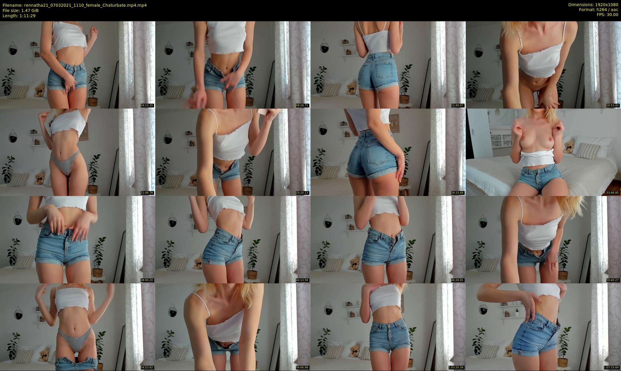 rennatha21 — 72 minute Chaturbate female cam show recording, 1080p, Mar 7, 2021