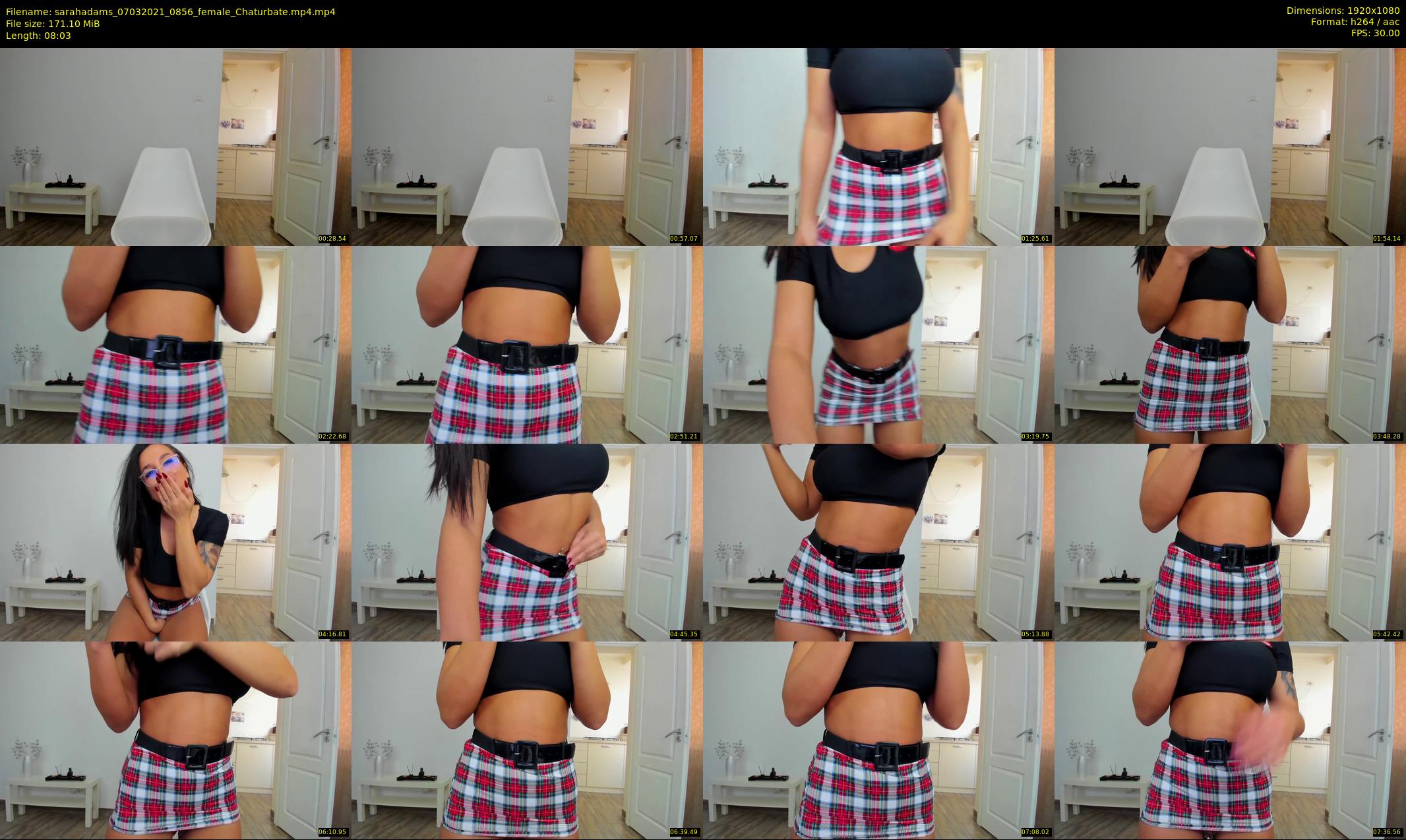 sarahadams — 9 minute Chaturbate female cam show recording, 1080p, Mar 7, 2021