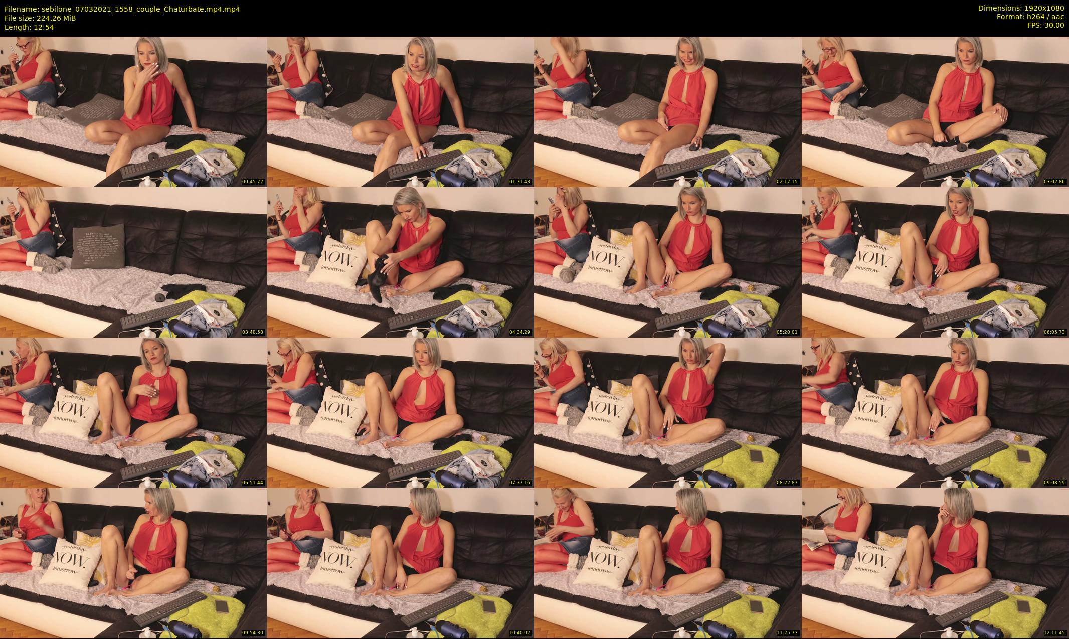 sebilone — 13 minute Chaturbate couple cam show recording, 1080p, Mar 7, 2021