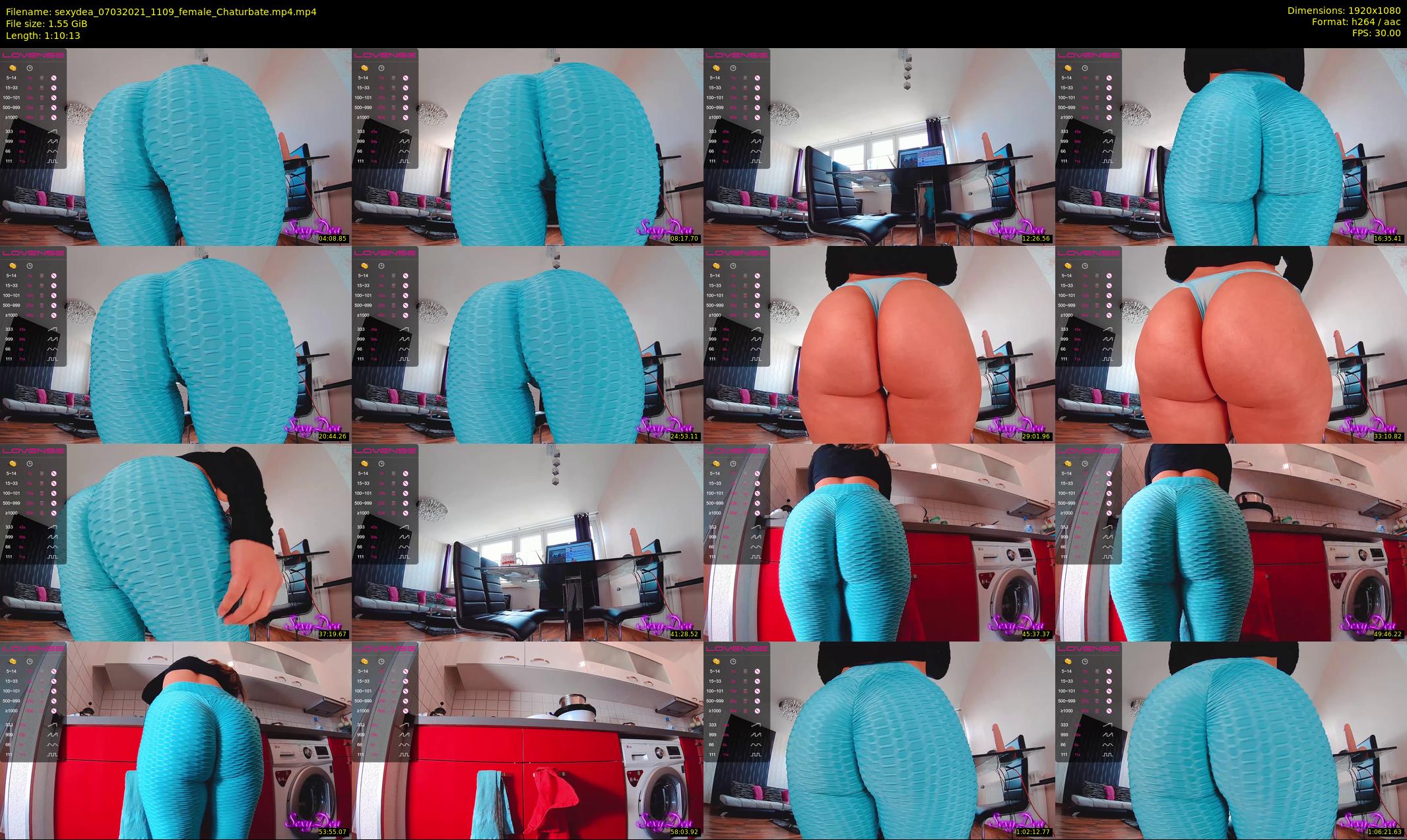 sexydea — 71 minute Chaturbate female cam show recording, 1080p, Mar 7, 2021