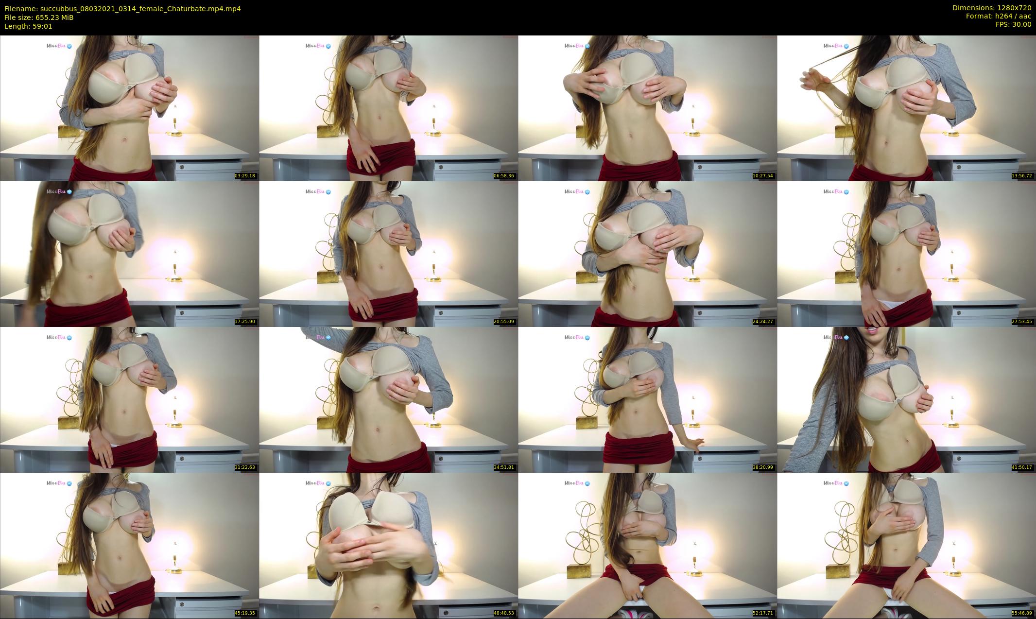 succubbus — 60 minute Chaturbate female cam show recording, 720p, Mar 8, 2021
