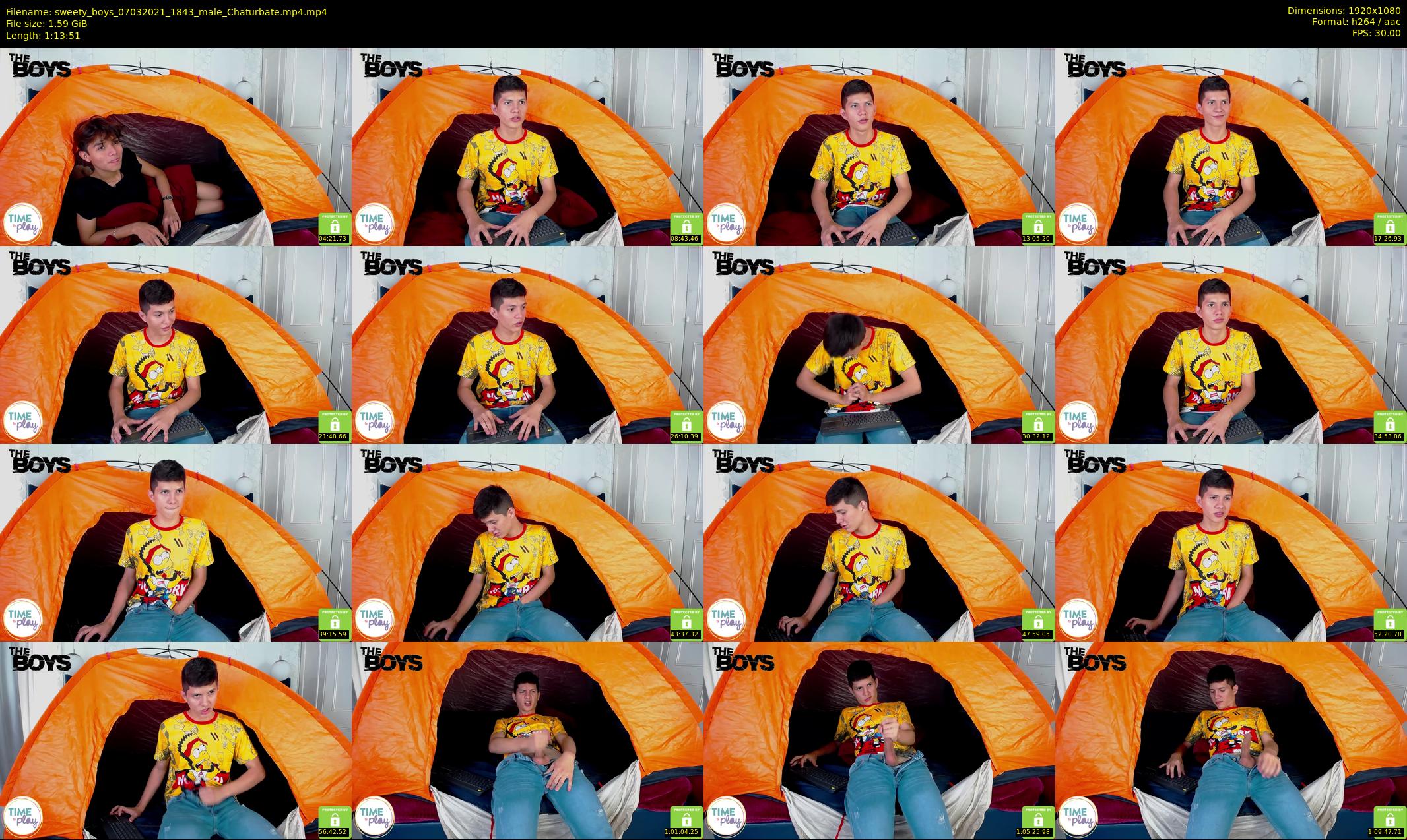 sweety_boys — 74 minute Chaturbate male cam show recording, 1080p, Mar 7, 2021