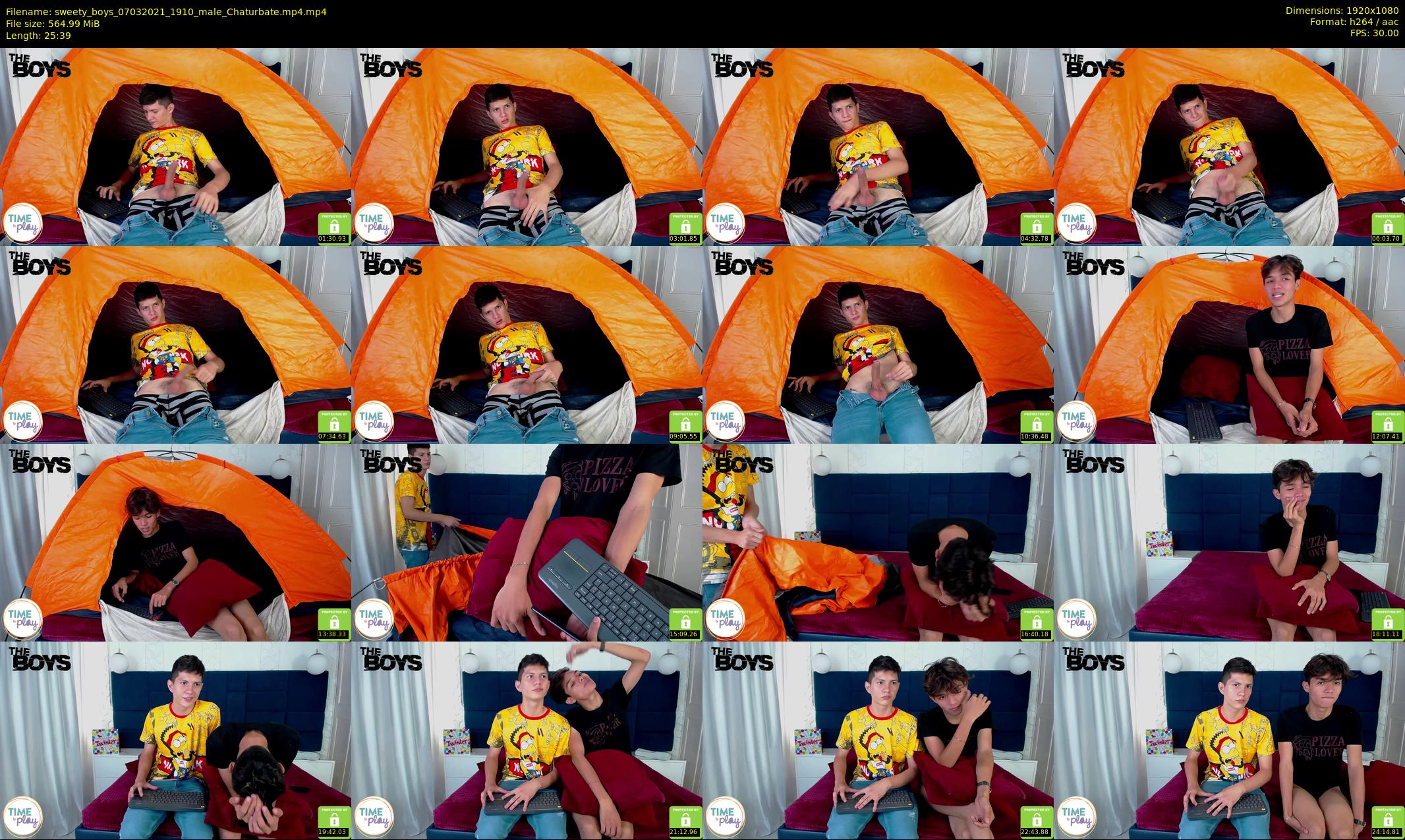 sweety_boys — 26 minute Chaturbate male cam show recording, 1080p, Mar 7, 2021