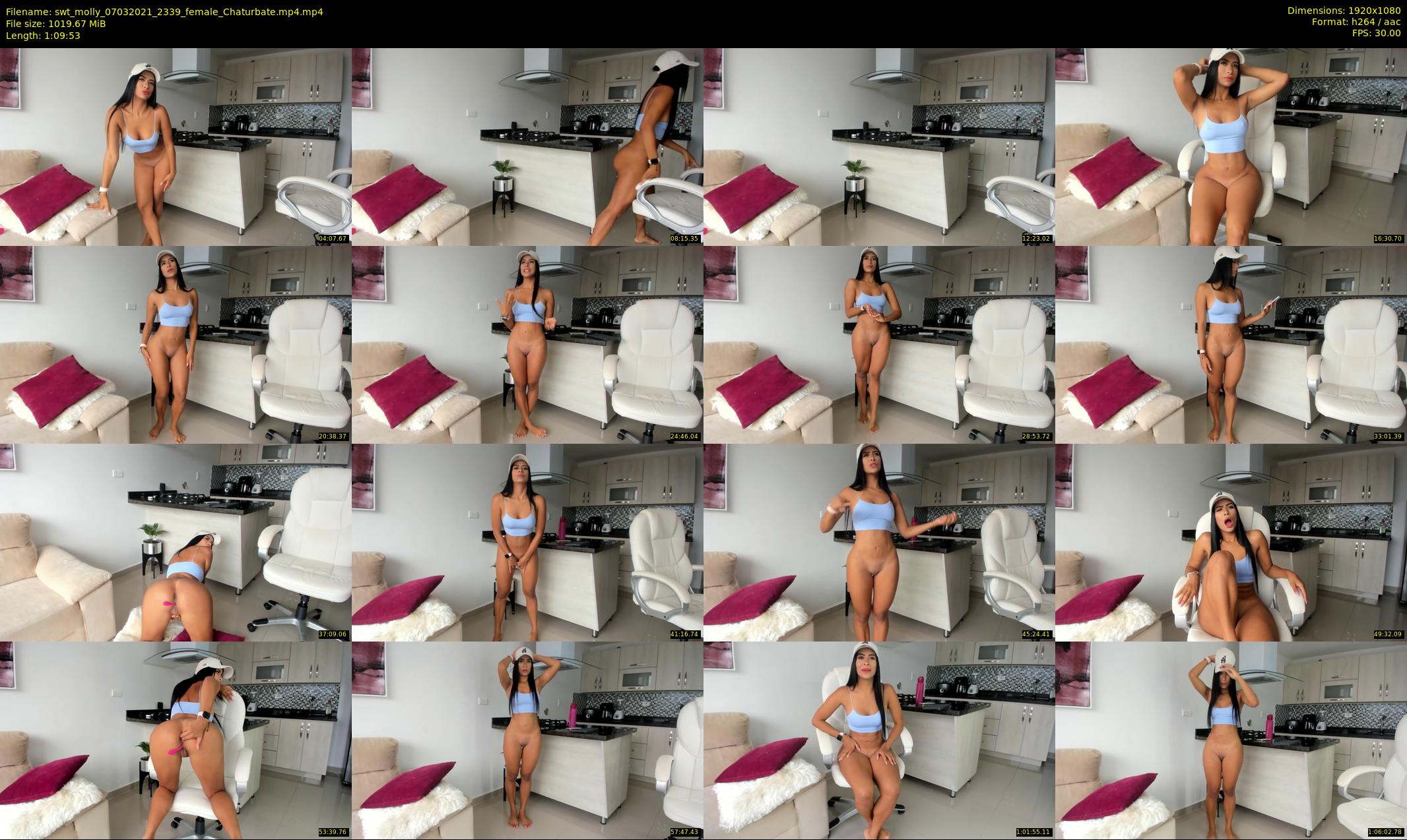 swt_molly — 70 minute Chaturbate female cam show recording, 1080p, Mar 7, 2021