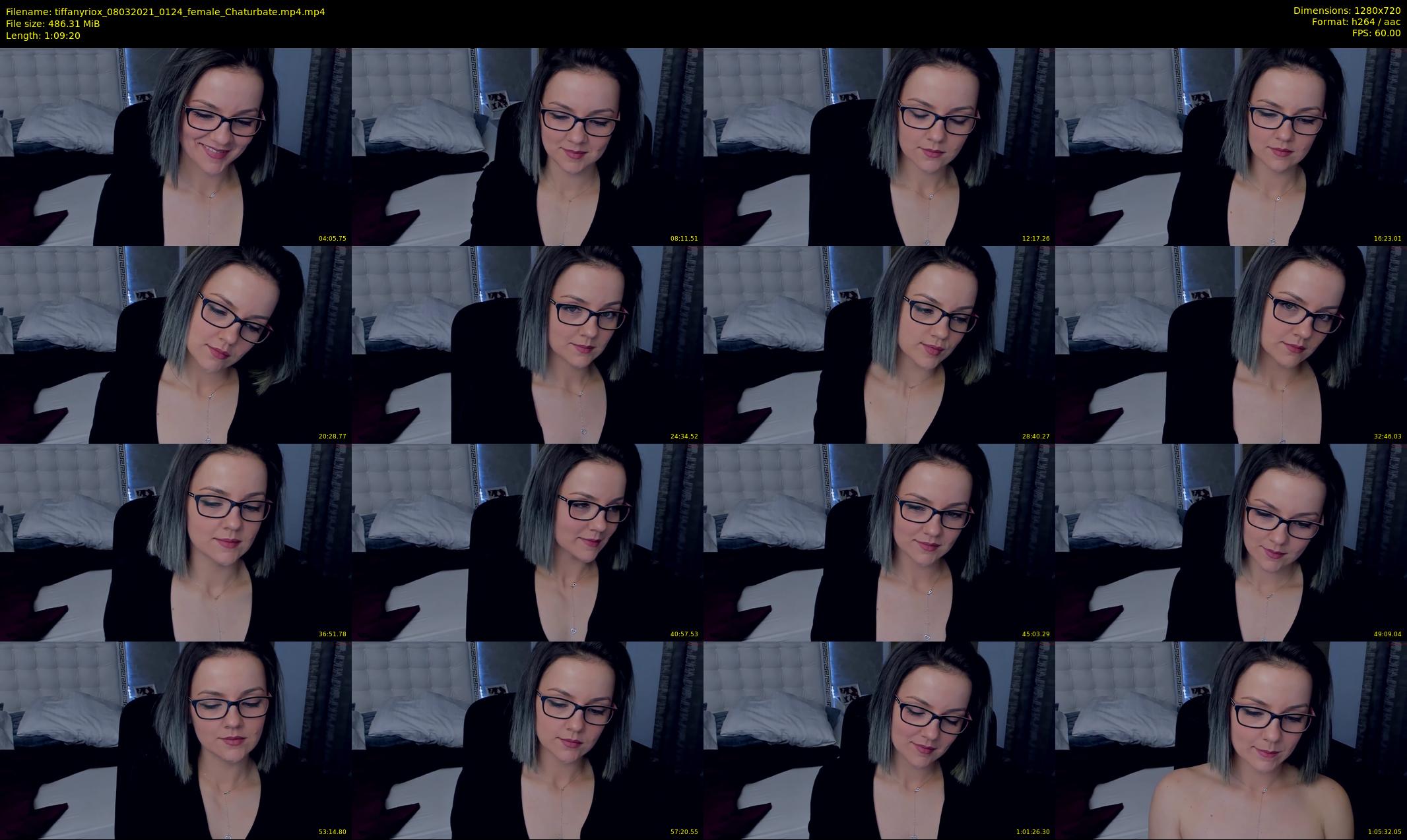 tiffanyriox — 70 minute Chaturbate female cam show recording, 720p, Mar 8, 2021