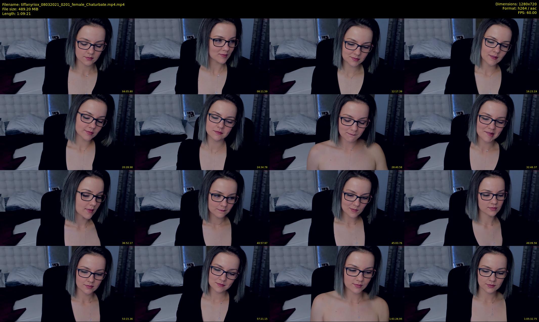 tiffanyriox — 70 minute Chaturbate female cam show recording, 720p, Mar 8, 2021
