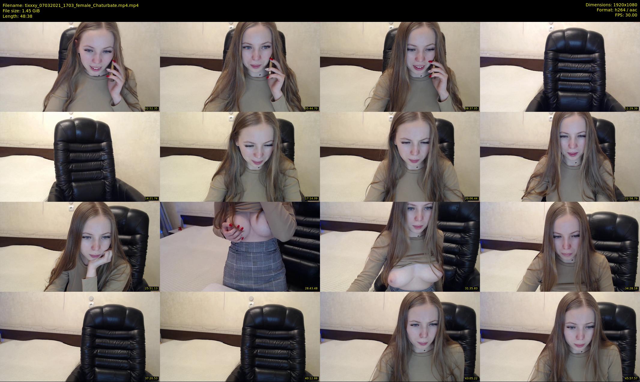 tixxxy — 49 minute Chaturbate female cam show recording, 1080p, Mar 7, 2021