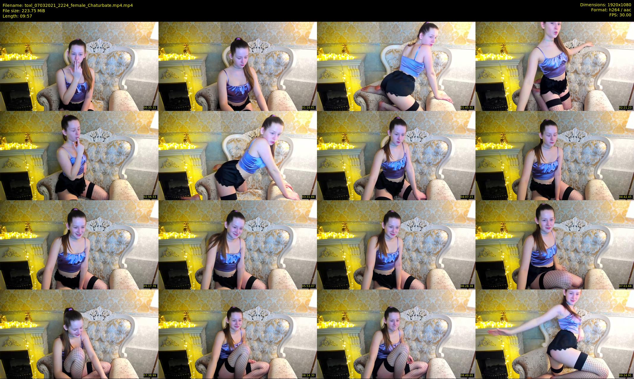 toxl — 10 minute Chaturbate female cam show recording, 1080p, Mar 7, 2021