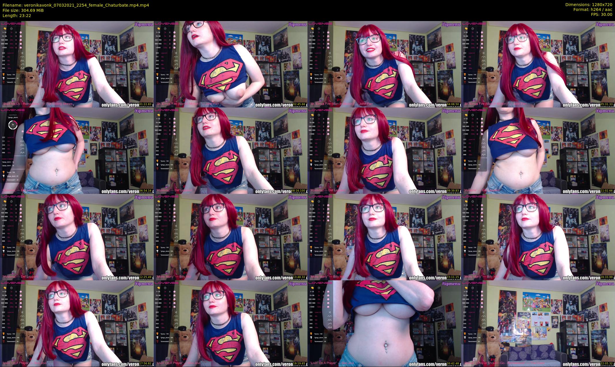 veronikavonk — 24 minute Chaturbate female cam show recording, 720p, Mar 7, 2021
